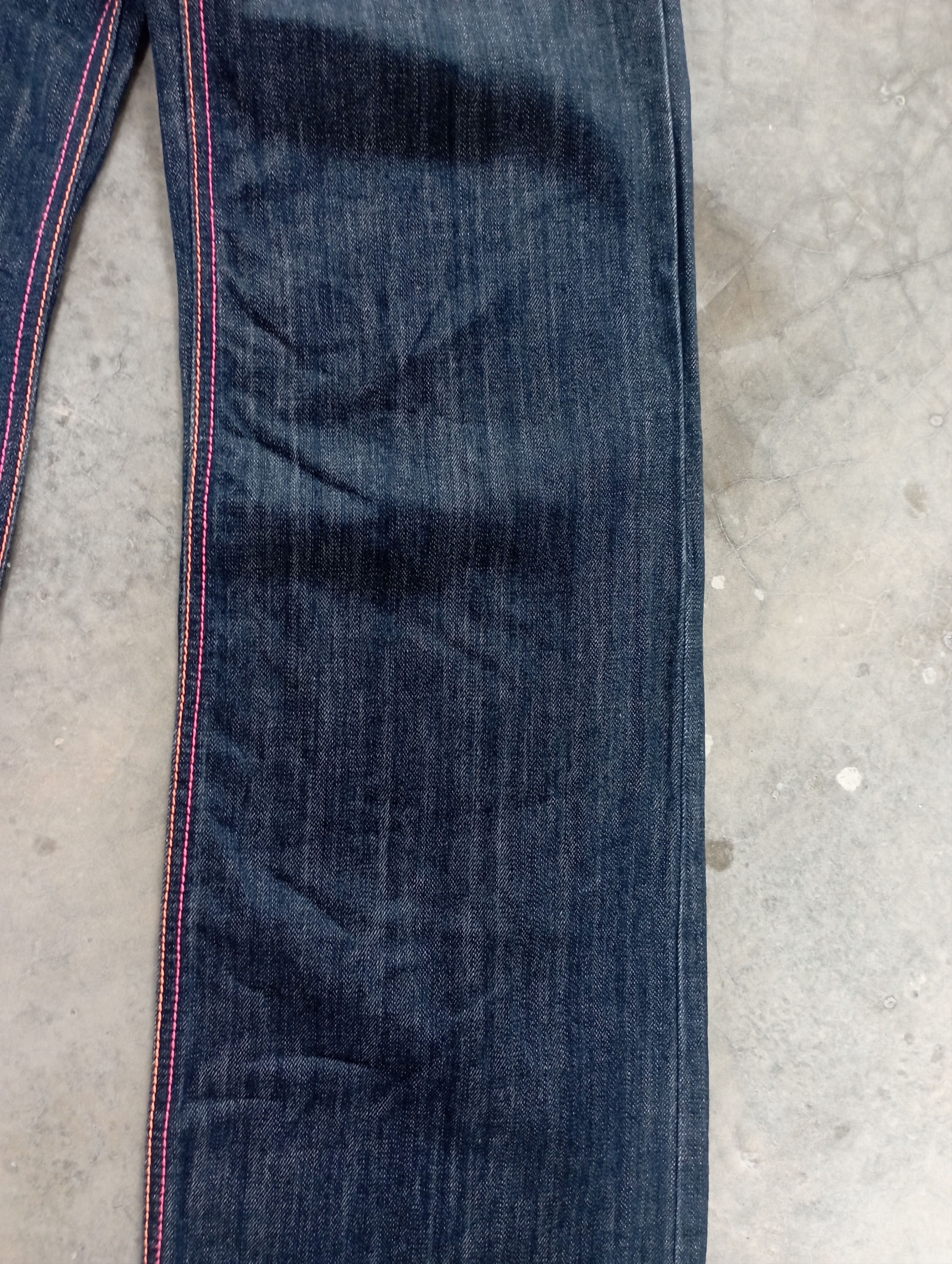 Tornado Mart Flare Jeans Japan Embroidered MultiColour Pockets Size US 27 - 4 Thumbnail