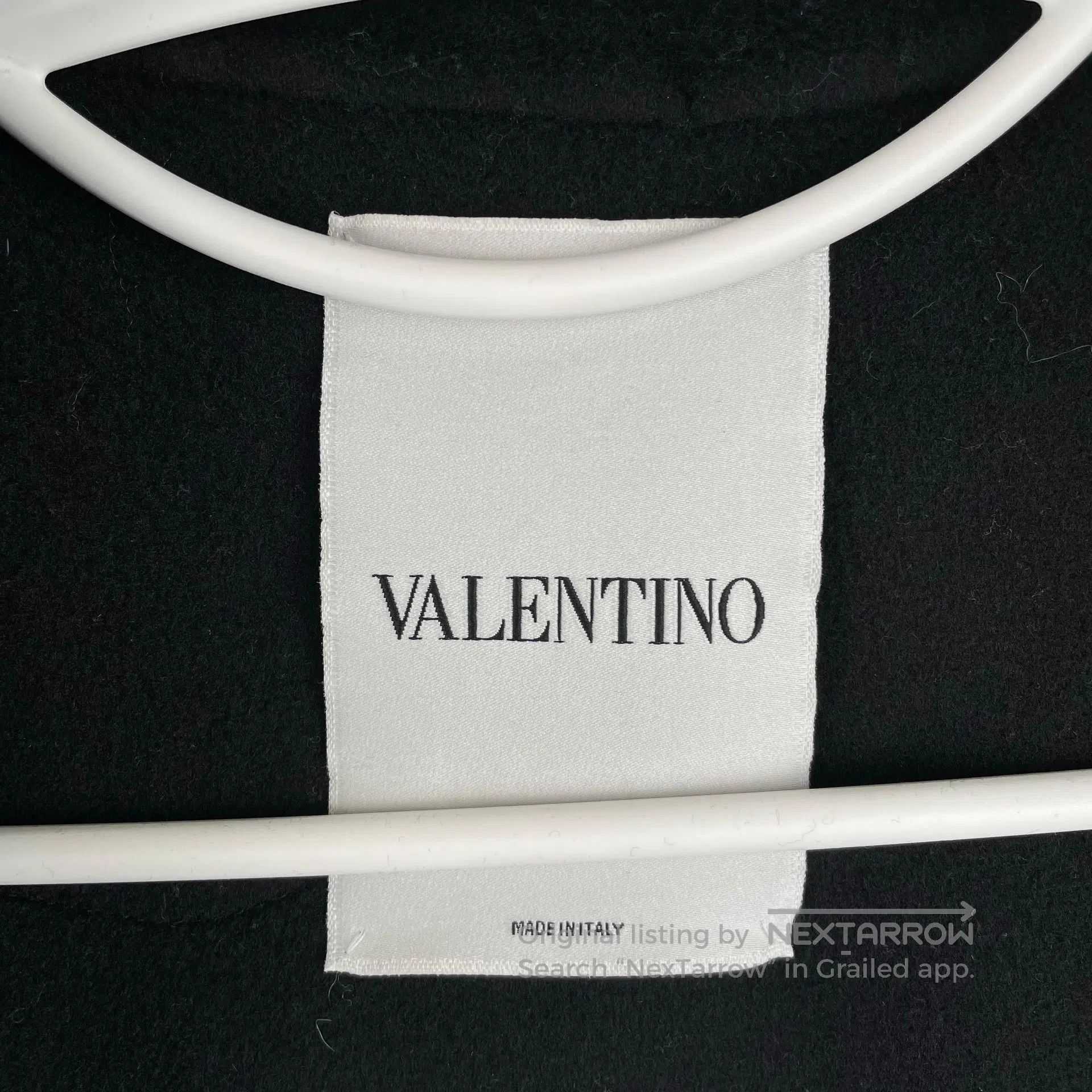 Valentino Valentino Black floral applique embroidery cotton hooded l Size XS / US 0-2 / IT 36-38 - 6 Thumbnail