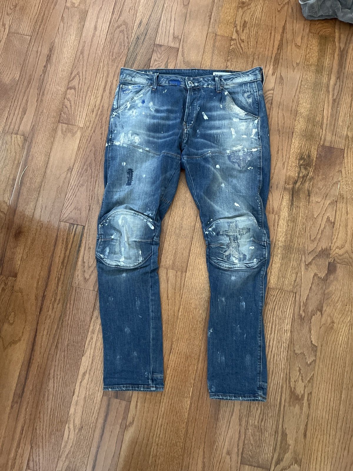 G-Star × Vintage G-Star RAW 5620 3D Slim denim jeans size 34/32 Size US 34 / EU 50 - 5 Thumbnail