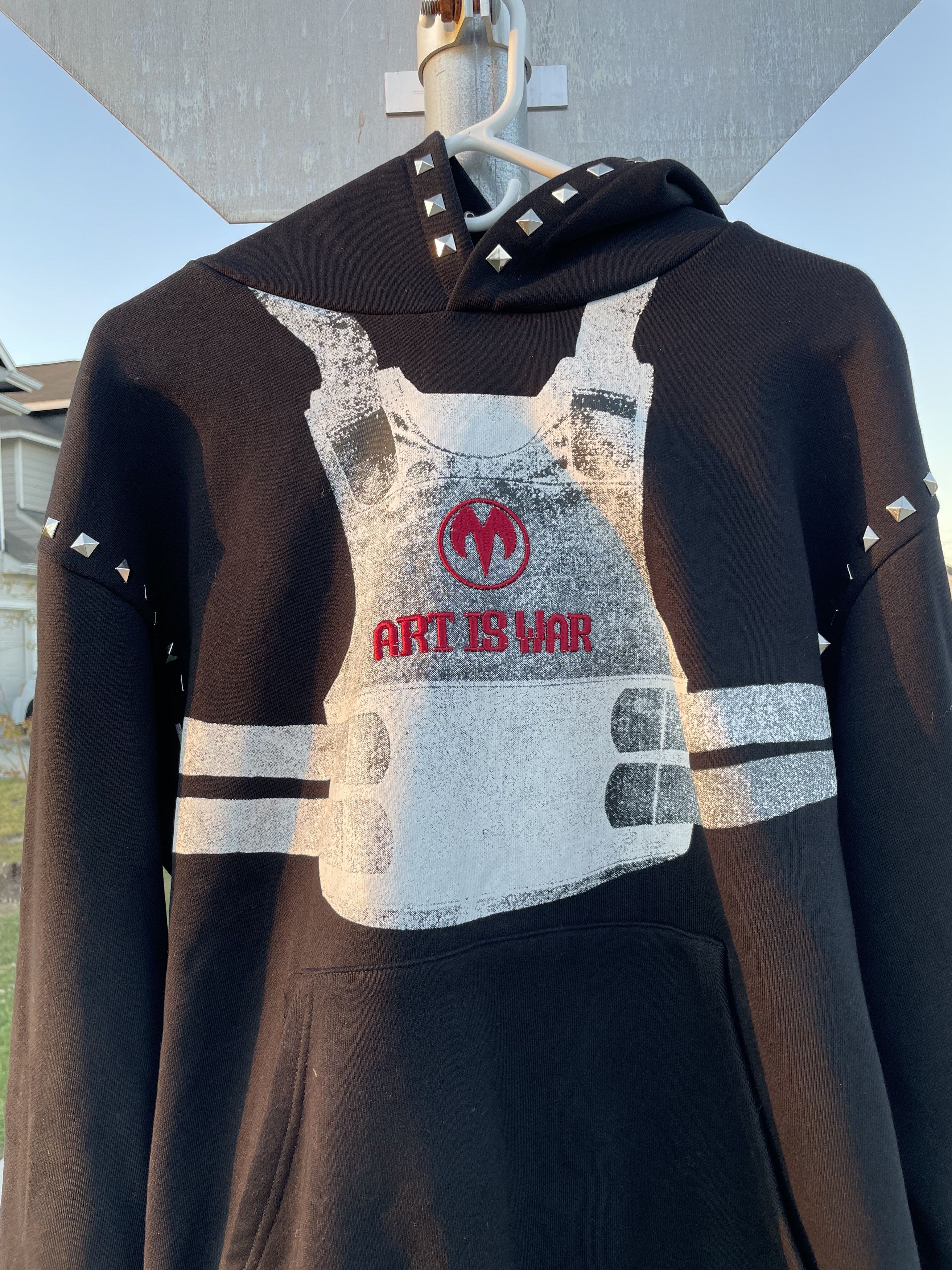 Other Art Is War Hoodie - Large Size US L / EU 52-54 / 3 - 2 Thumbnail