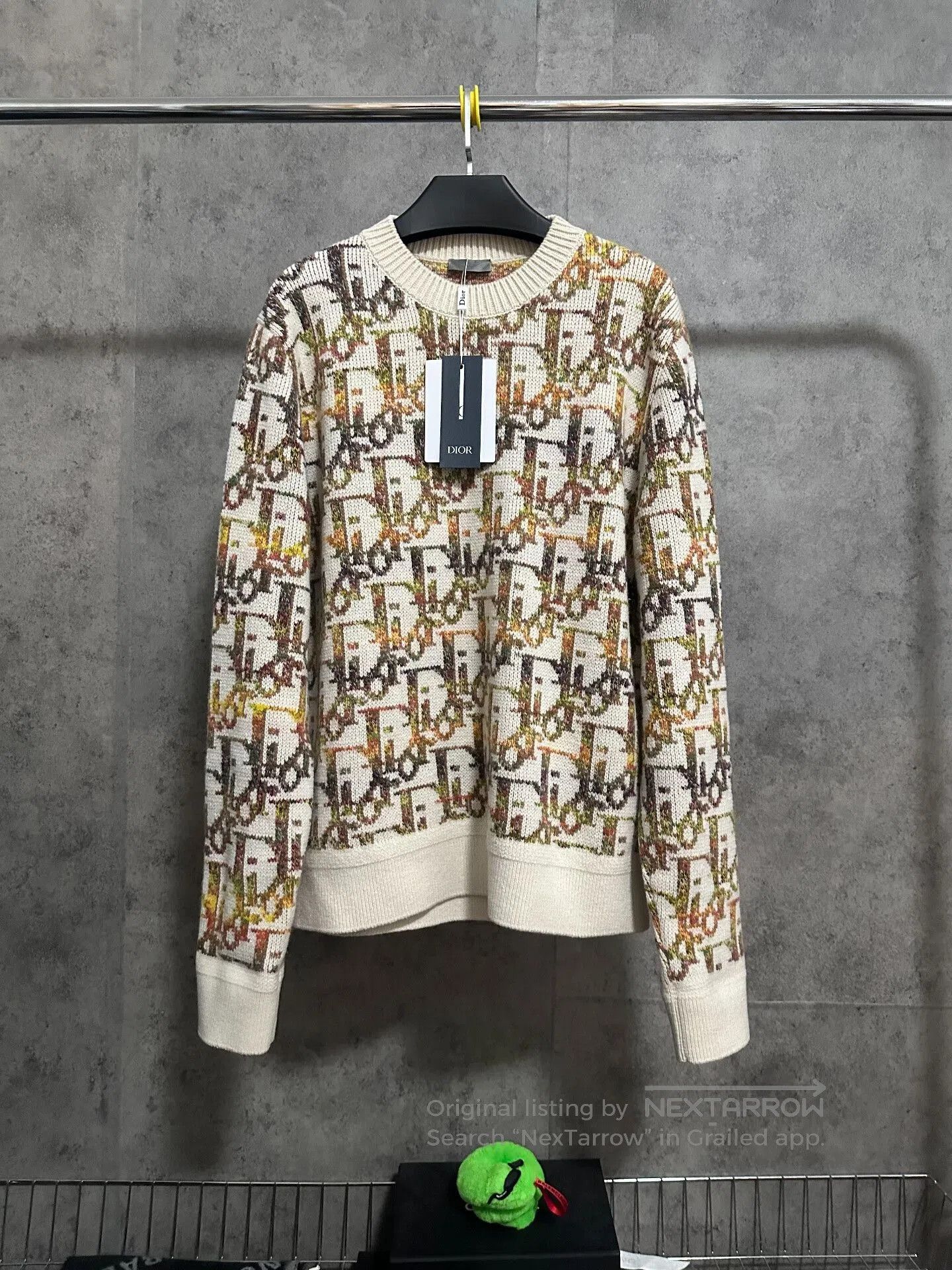 Dior Dior Oblique Monogram Print Sweater. Size US XL / EU 56 / 4 - 1 Thumbnail
