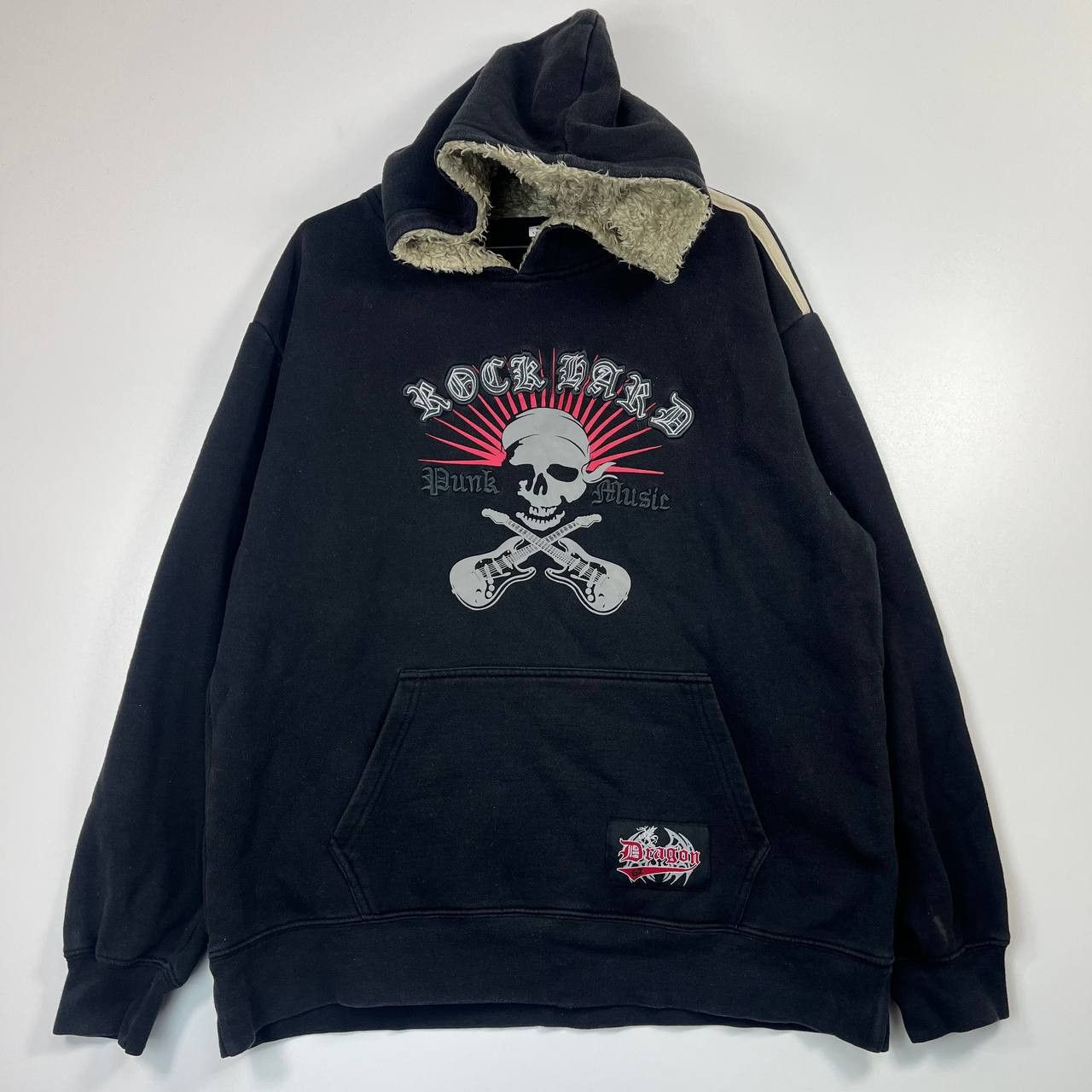 Other Dragon Rock Hard Punk Music Hoodie Black Skull Size M Size US M / EU 48-50 / 2 - 1 Thumbnail