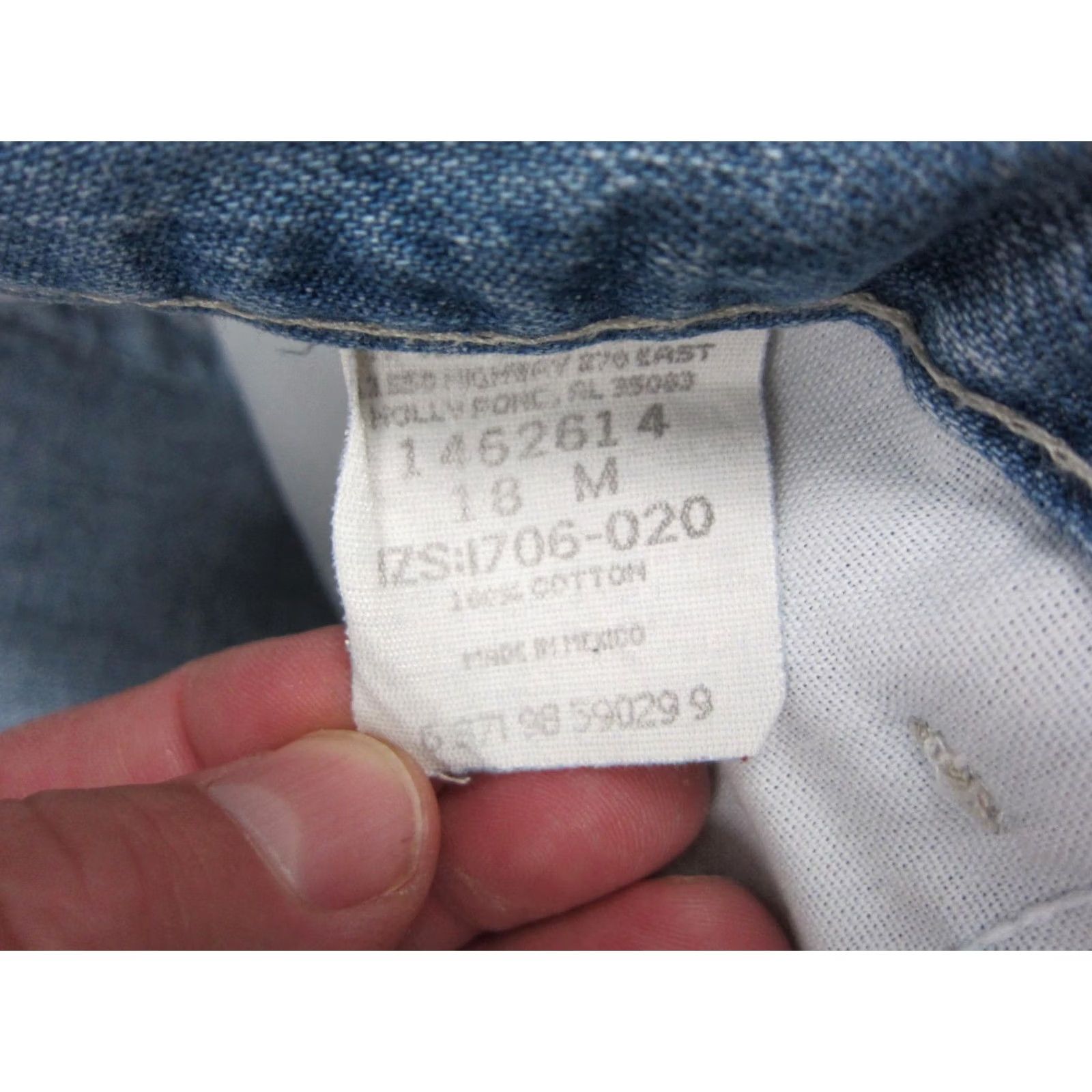 Lee VINTAGE Lee Riders Shorts Jeans Womens 18 Blue Denim Mom Jorts 90s Classic Lee Shirt? Size 40" / US 18 - 3 Thumbnail