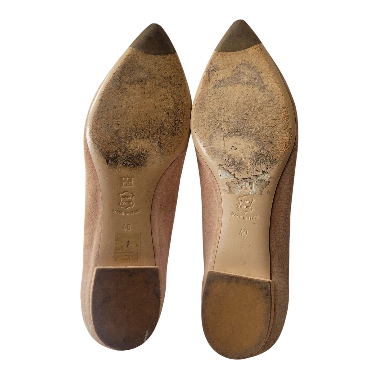 Escada ESCADA Women Shoes Suede Leather Pointed Toe Size 40 / US 9 Size US 9 / IT 39 - 6 Thumbnail