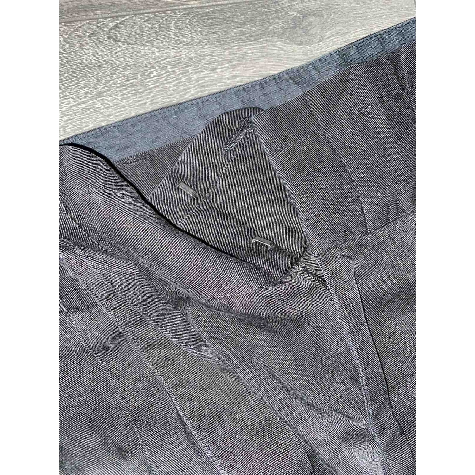 Descendant COMPTOIR DES COTONNIERS Lyocell crop pants Y2K high A000166 Size 34" / US 12 / IT 48 - 11 Thumbnail