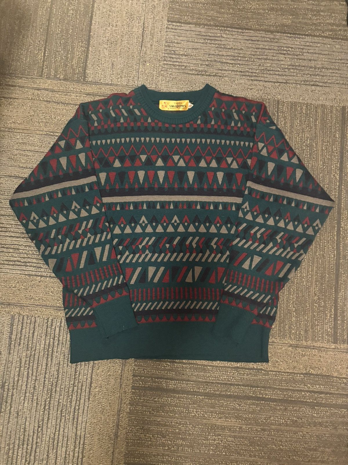 Other 80s Vintage Oversized sweater Size US XL / EU 56 / 4 - 1 Thumbnail