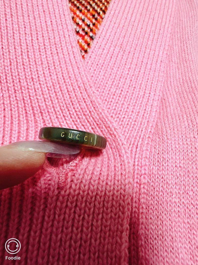 Gucci Gucci Pink tiger head sweater cardigan jacket Size US M / EU 48-50 / 2 - 5 Thumbnail