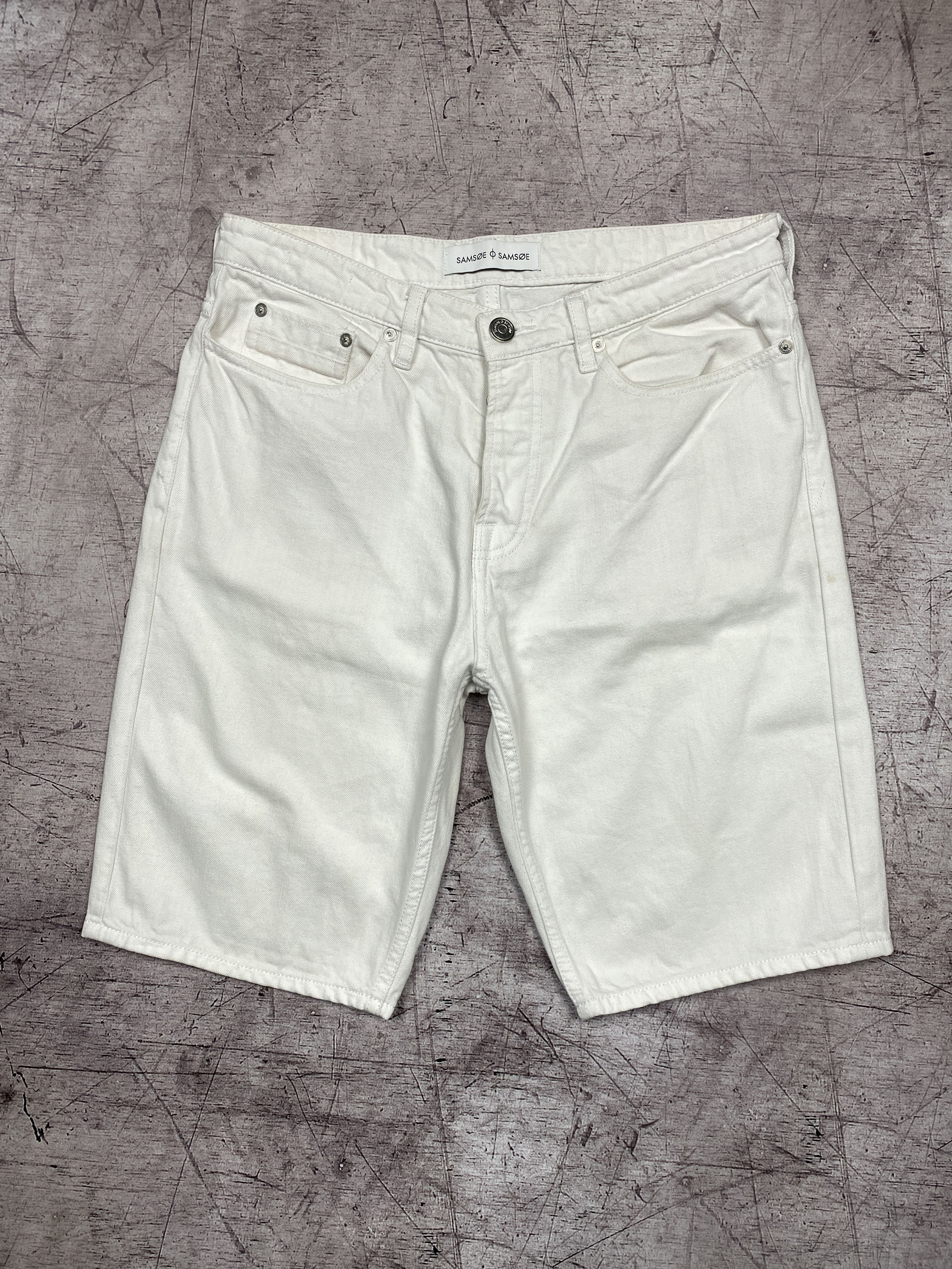 Samsoe Samsoe Samsoe & Samsoe Mens Denim Shorts Size US 30 / EU 46 - 1 Thumbnail