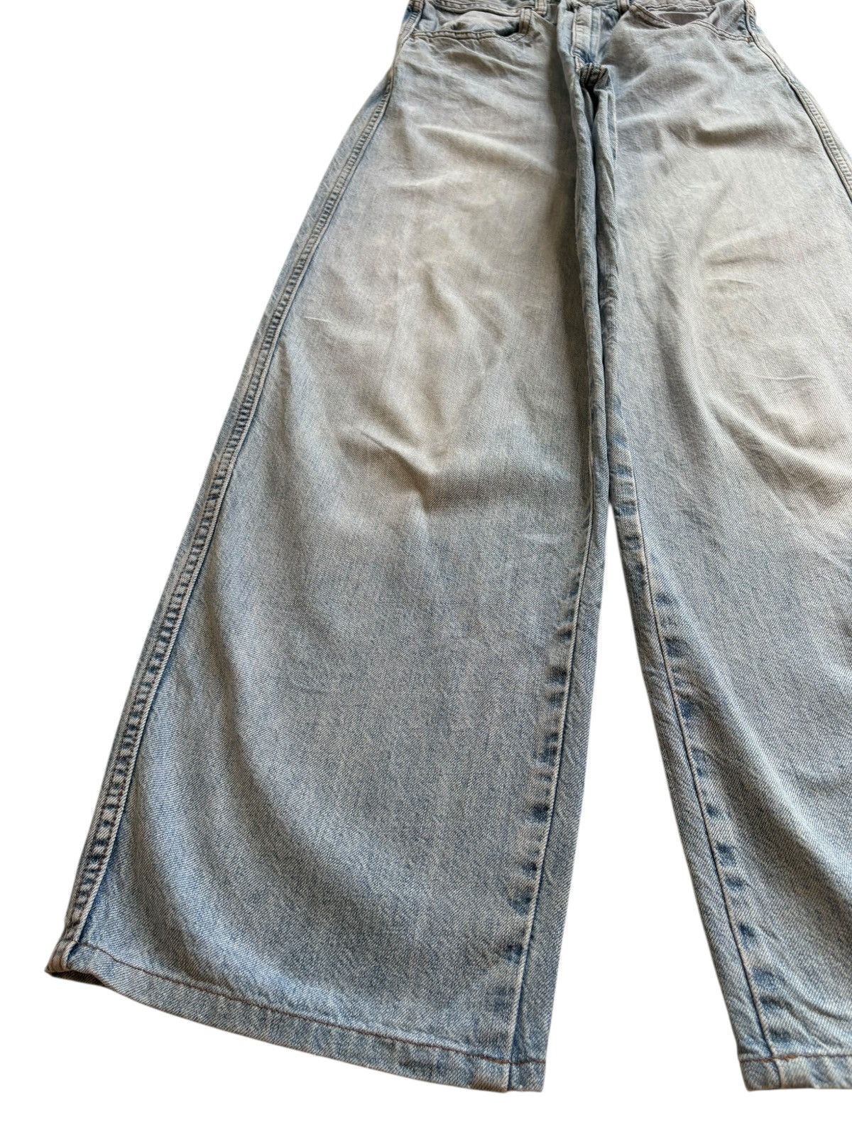 Uniqlo Vintage Uniqlo Christophe Lemaire Light Wash Baggy Jeans Size US 26 / EU 42 - 6 Thumbnail