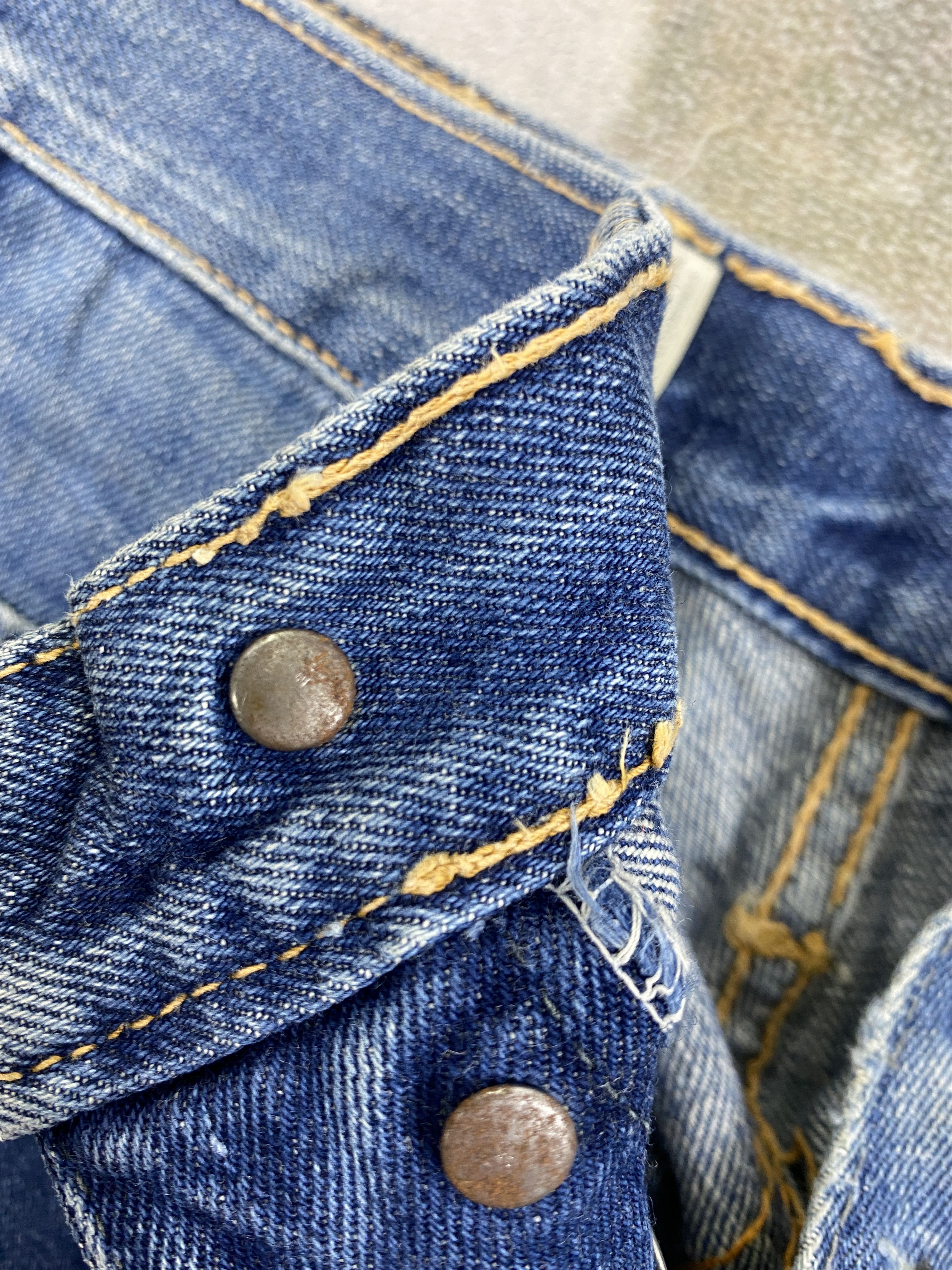 Kapital Vintage Big John Flare kapital style 26x29 Denim- JN3697 Size US 26 / EU 42 - 7 Thumbnail