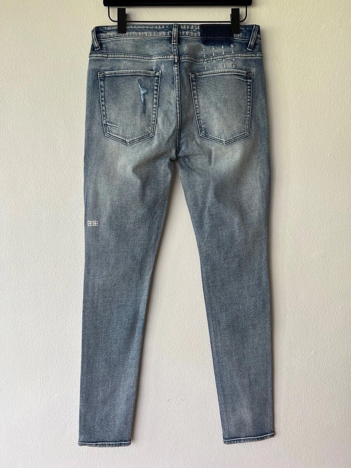 Ksubi new Ksubi mens denim jean 32 Van Winkle blue sexe drogue Size US 32 / EU 48 - 5 Thumbnail