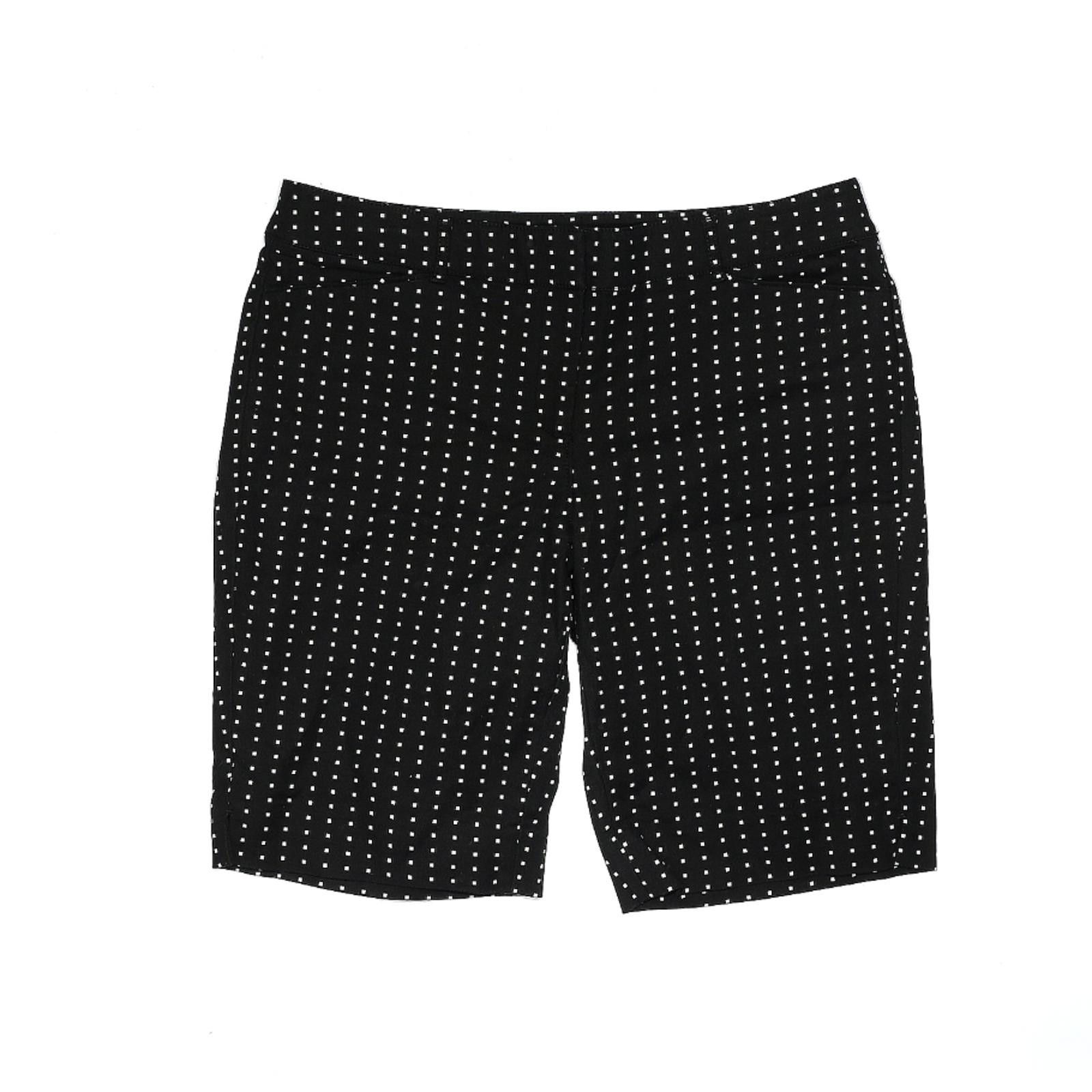 Other White House Black Market Size 10 Black Dressy Shorts Size 32" / US 10 / IT 46 - 1 Thumbnail