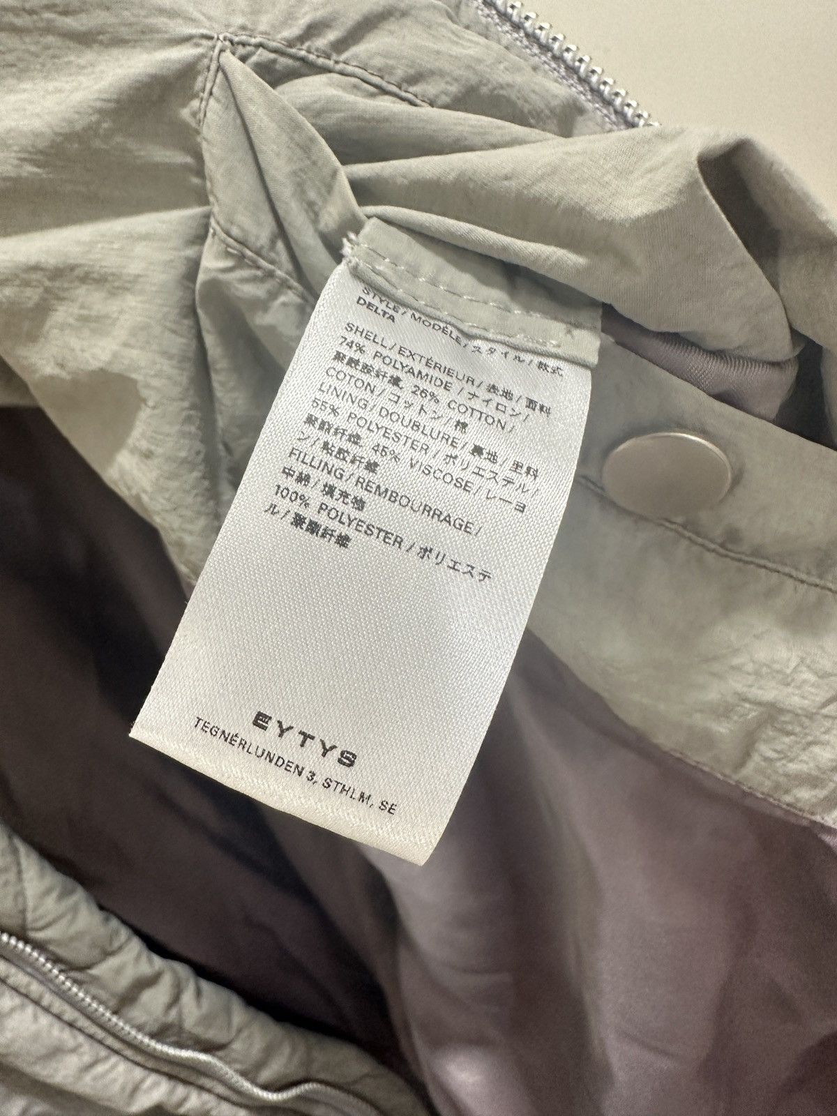 Eytys Eytys SSENSE Exclusive Purple Delta Bomber Jacket Size US M / EU 48-50 / 2 - 6 Thumbnail