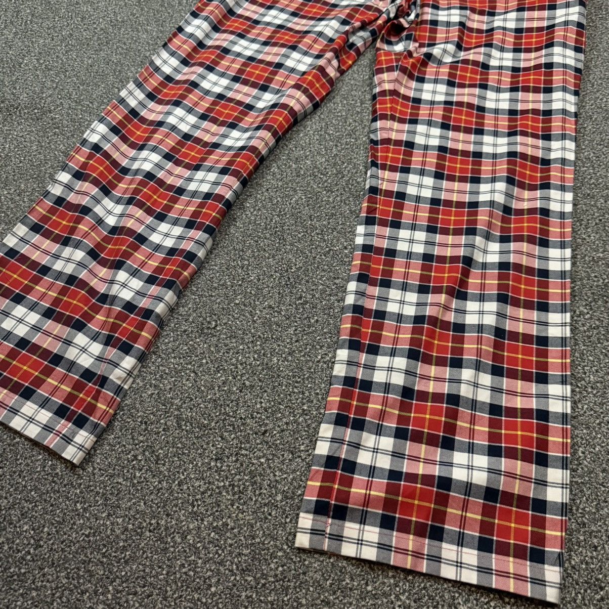 Playboy 🔥🔥 Vintage 90s Playboy Golf Tartan Pants Size US 36 / EU 52 - 5 Thumbnail