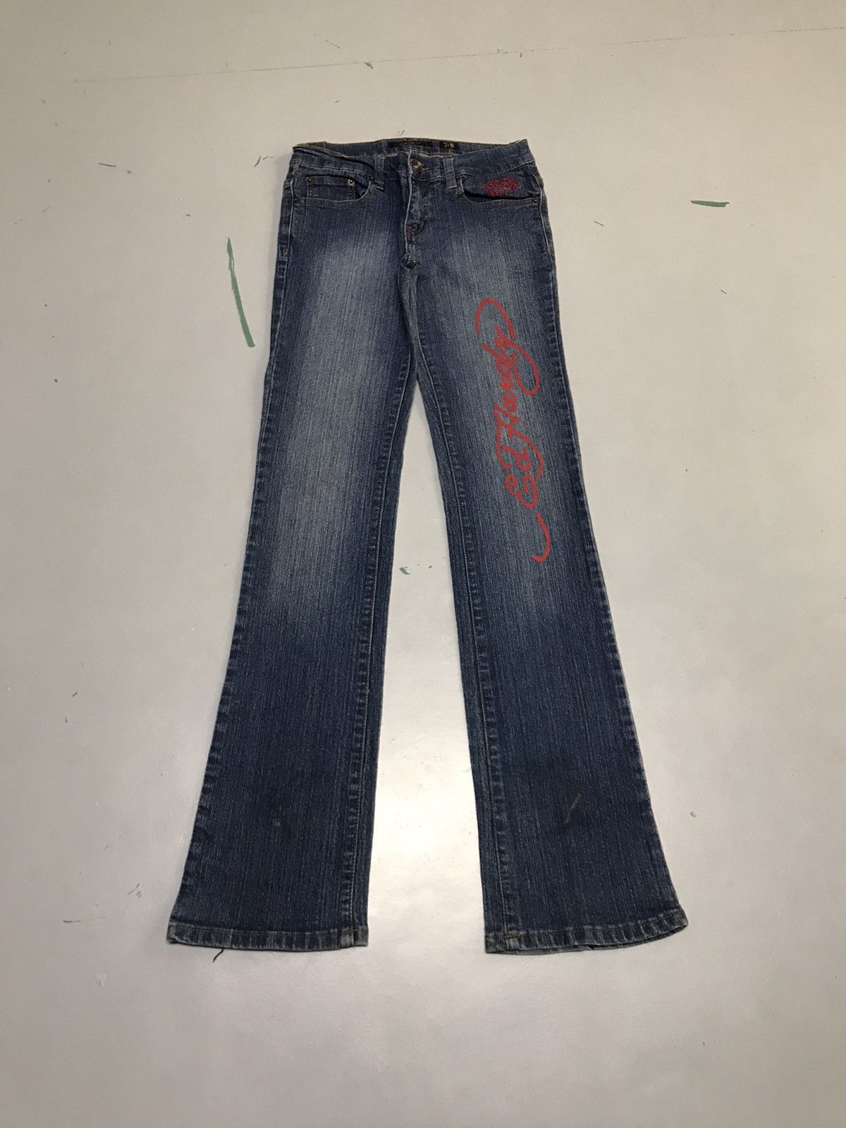 Ed Hardy Vintage Ed hardy embroidered denim Size 28" / US 6 / IT 42 - 1 Thumbnail