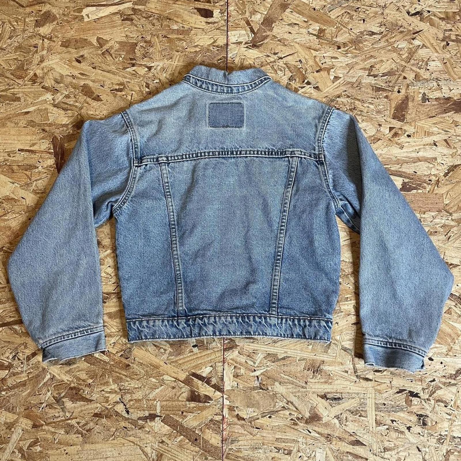 Levi's [Levi’s] • Vintage 1980s Levis cropped-fit denim jacket Size S / US 4 / IT 40 - 2 Thumbnail