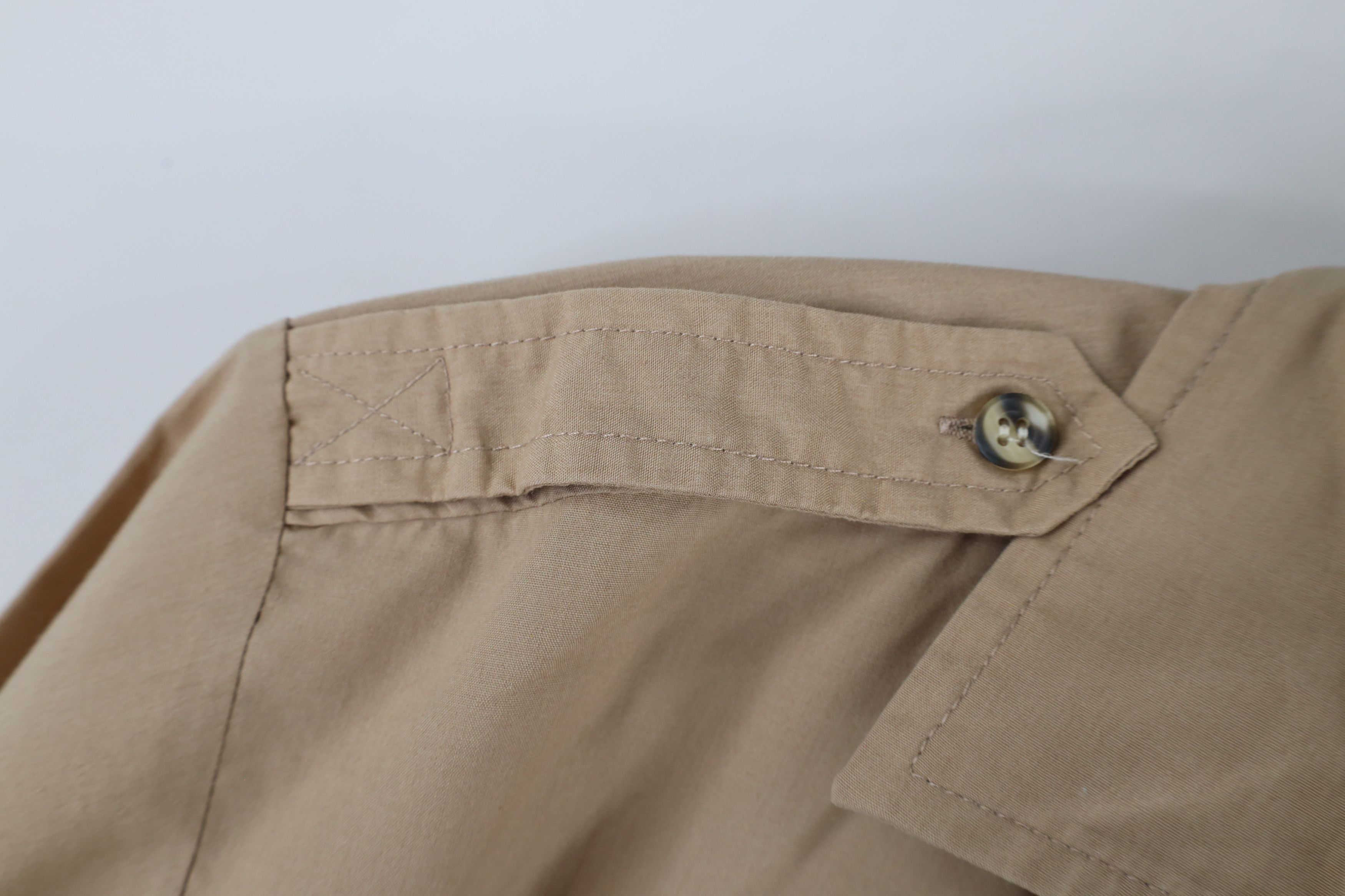 Vintage Vintage 90s Streetwear Military Safari Bush Button Shirt Size US S / EU 44-46 / 1 - 8 Thumbnail
