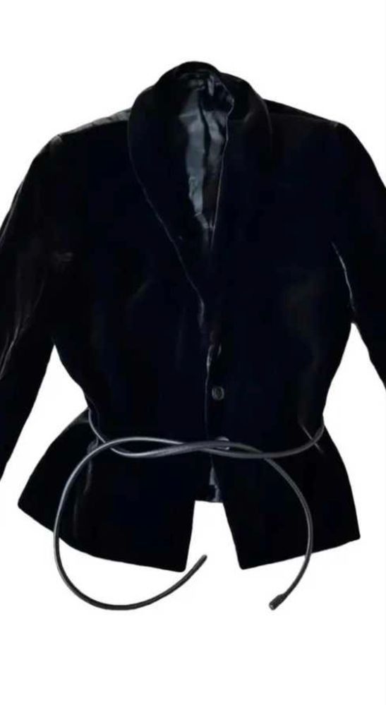 Gucci Gucci Tom Ford Vintage Velour Blazer Size S / US 4 / IT 40 - 1 Thumbnail