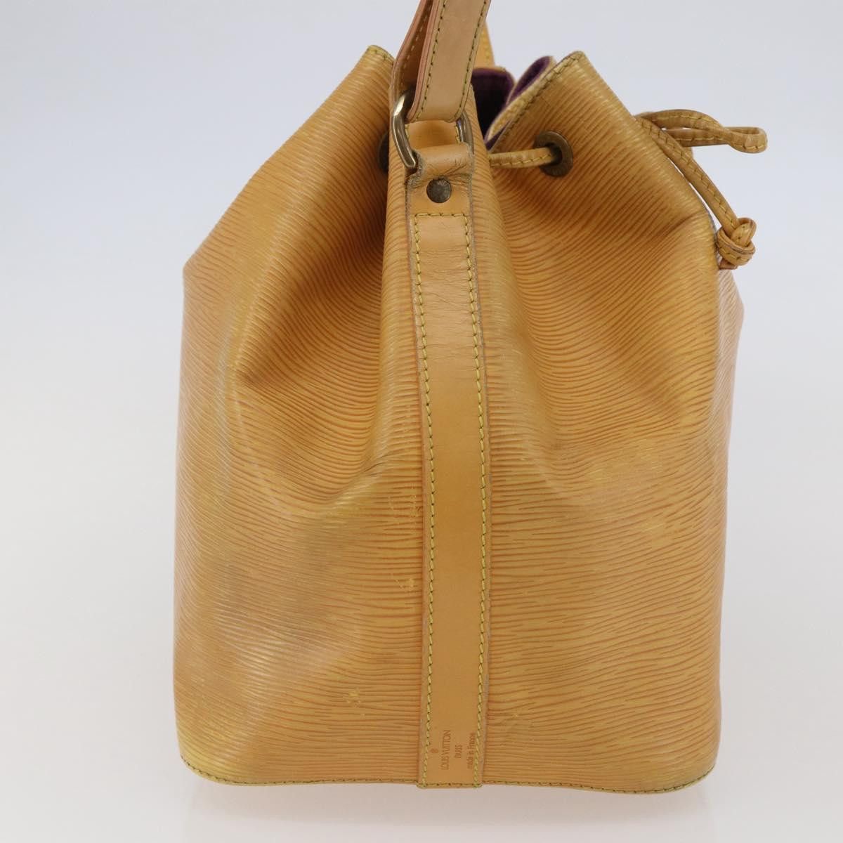 Louis Vuitton LOUIS VUITTON Epi Petit Noe Shoulder Bag Yellow M44109 Size ONE SIZE - 4 Thumbnail