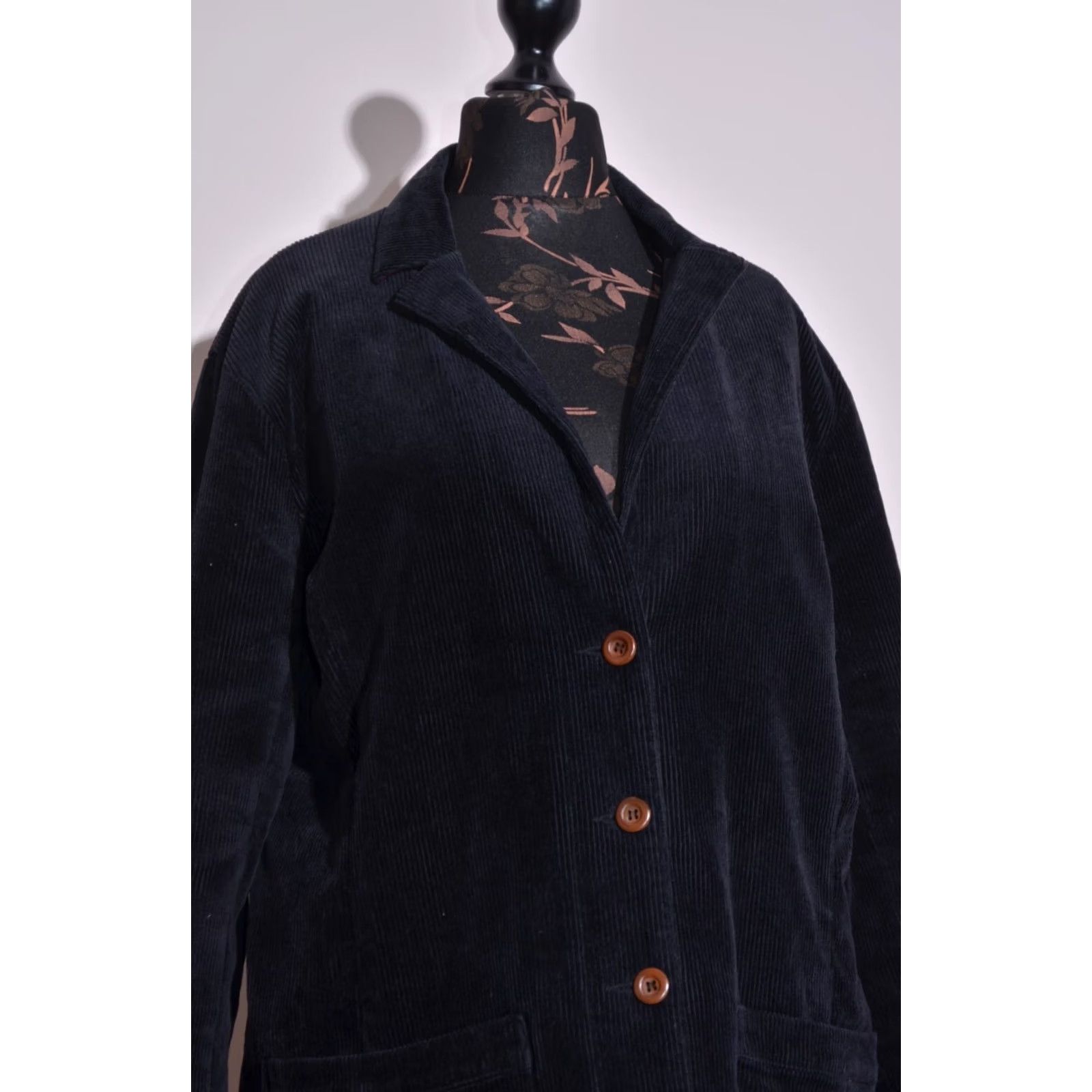 Vintage Gudrun Sjoden Jacket Womens Black Corduroy Pockets XL Vintage? No Jacket with Pockets XL Black Womens Corduroy Gudrun Sjoden Size XL / US 12-14 / IT 48-50 - 3 Thumbnail