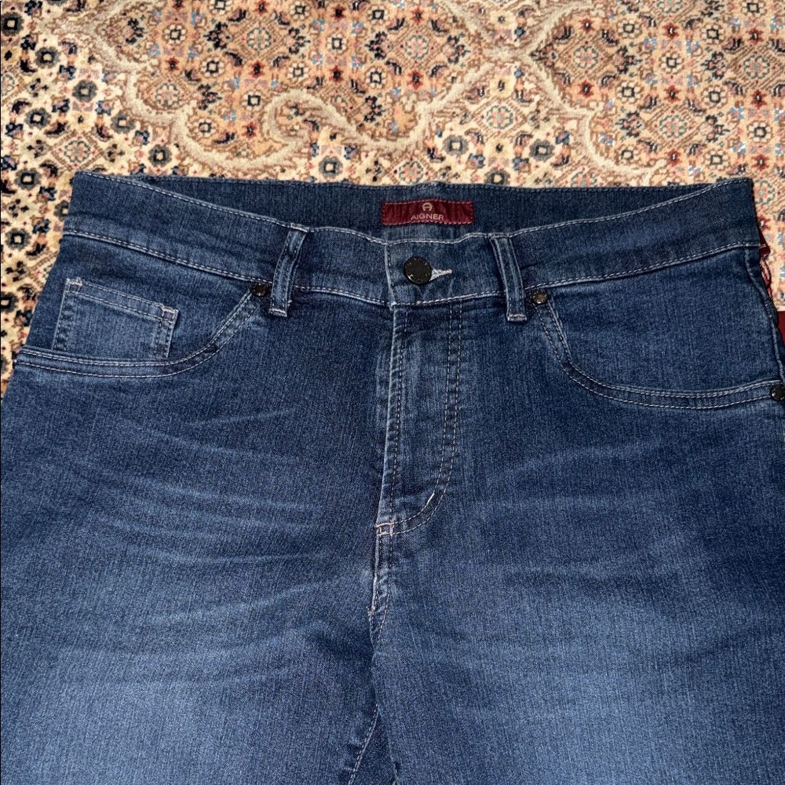 Etienne Aigner Etienne Aigner Dark Blue Jeans Men's Size 30 Size US 30 / EU 46 - 6 Thumbnail
