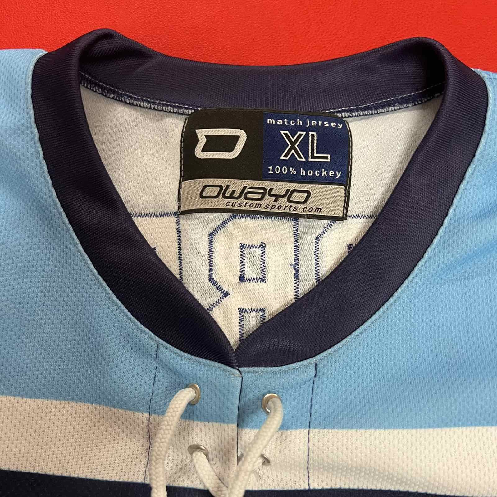 NHL × Vintage owayo custom sports hockey #66 Gorbach jersey size XL Size US XL / EU 56 / 4 - 3 Thumbnail