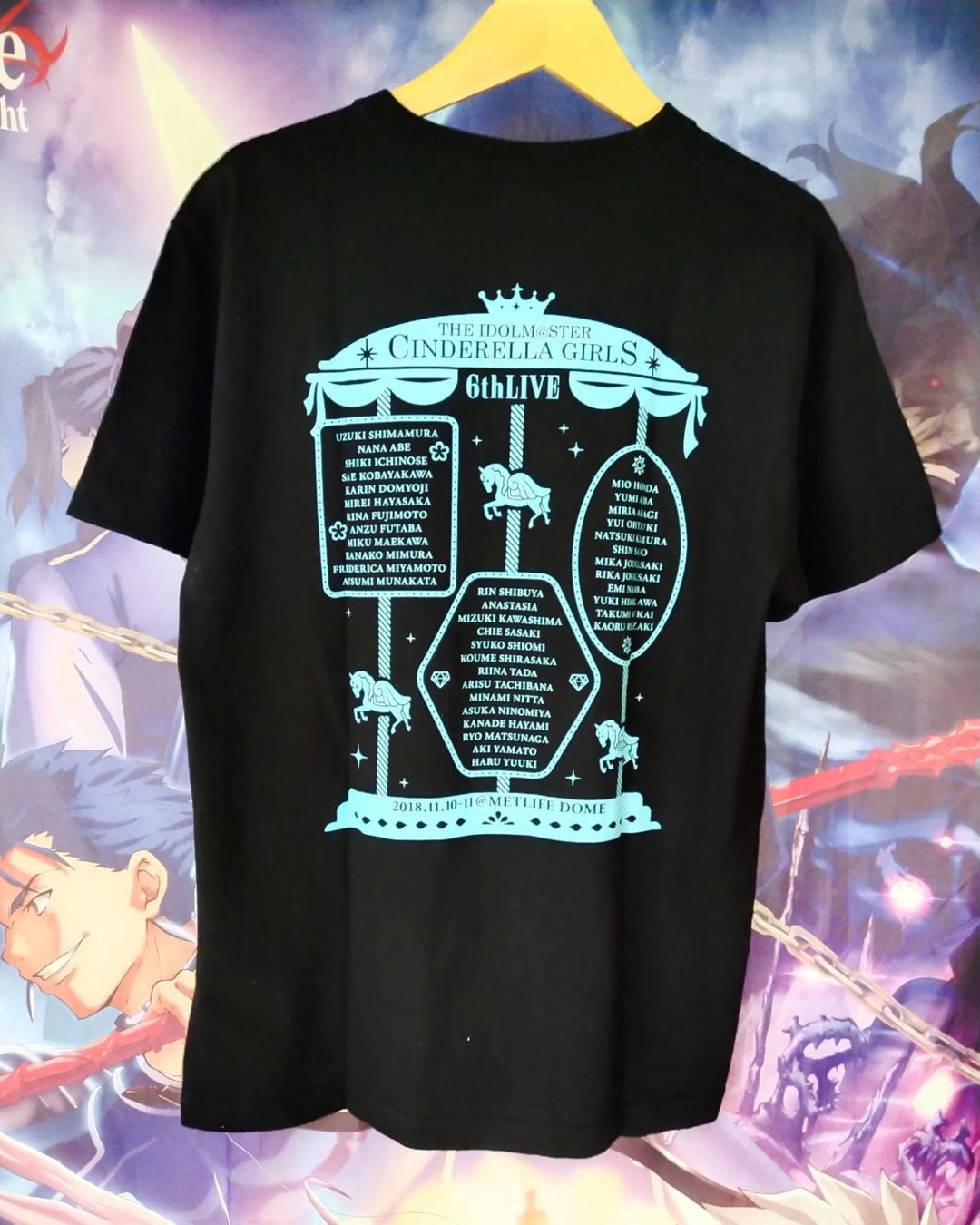 Anime × Japanese Brand The Idolmaster Cinderella Merry-go-Roundome Anime Idol Tees Size US L / EU 52-54 / 3 - 3 Thumbnail