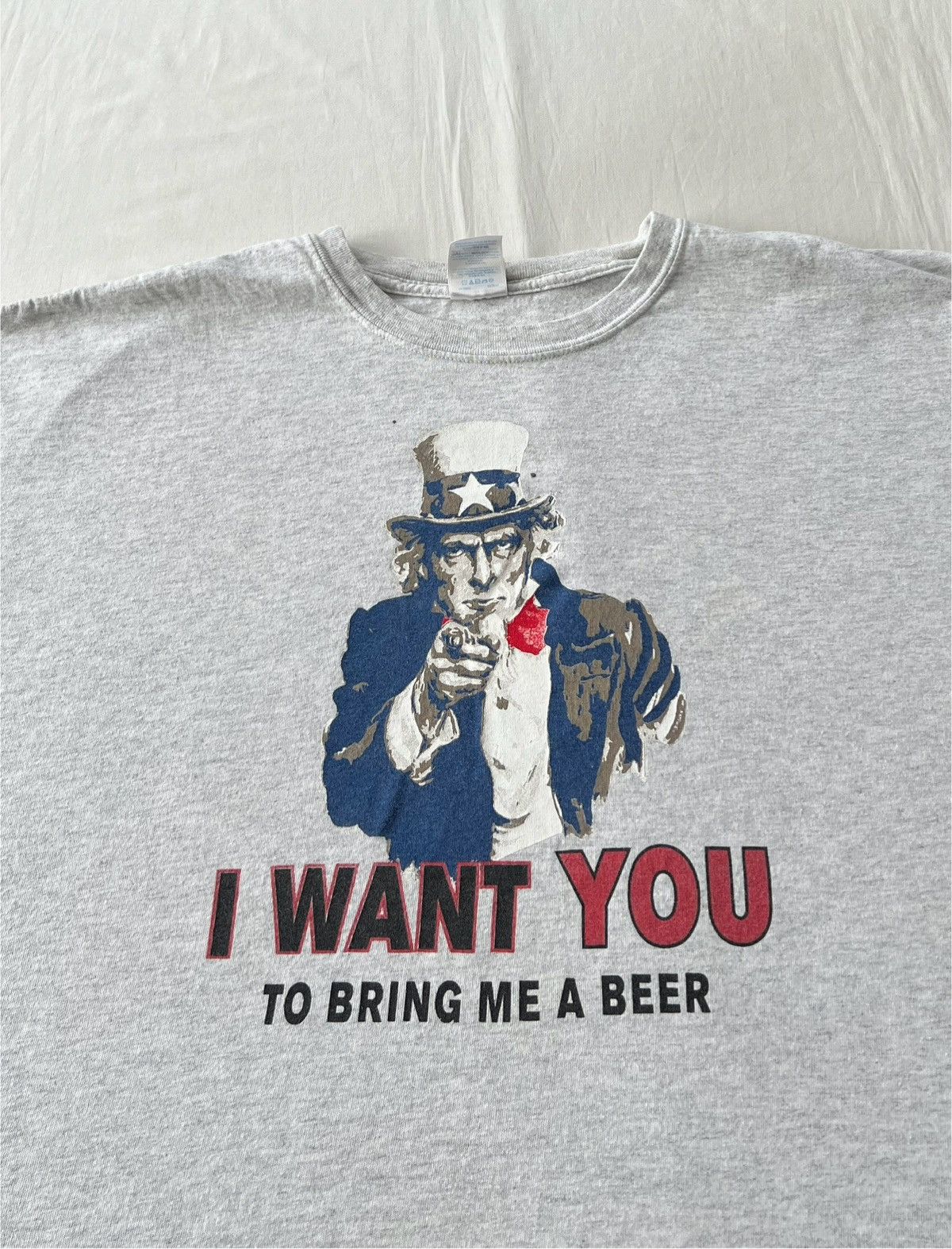 Vintage Vintage 2000s I Want You to Bring me a Beer US Army Funny Size US XXL / EU 58 / 5 - 3 Thumbnail