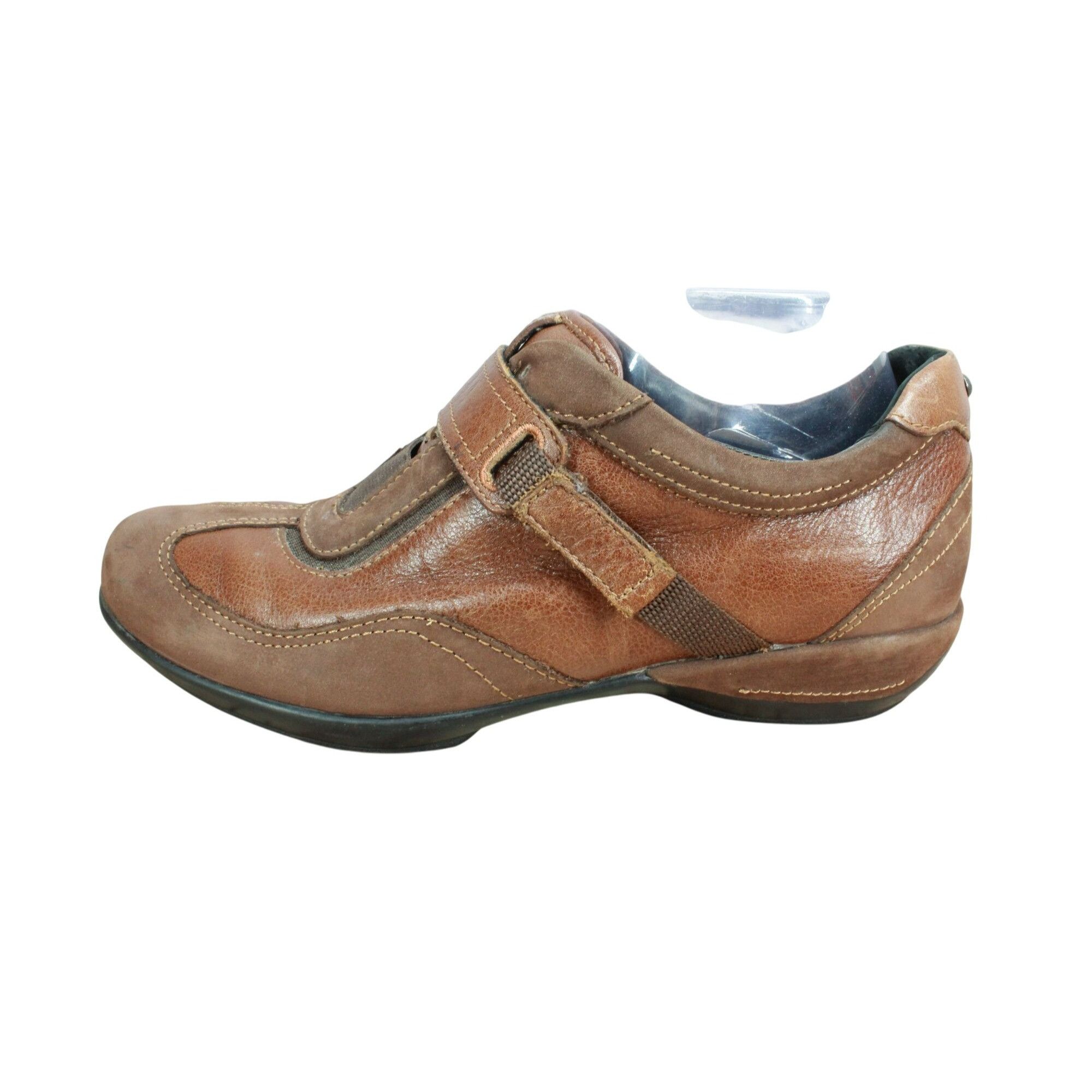 Aetrex Aetrex Brown Leather Comfort Walking Shoes Size US 9 / IT 39 - 1 Thumbnail