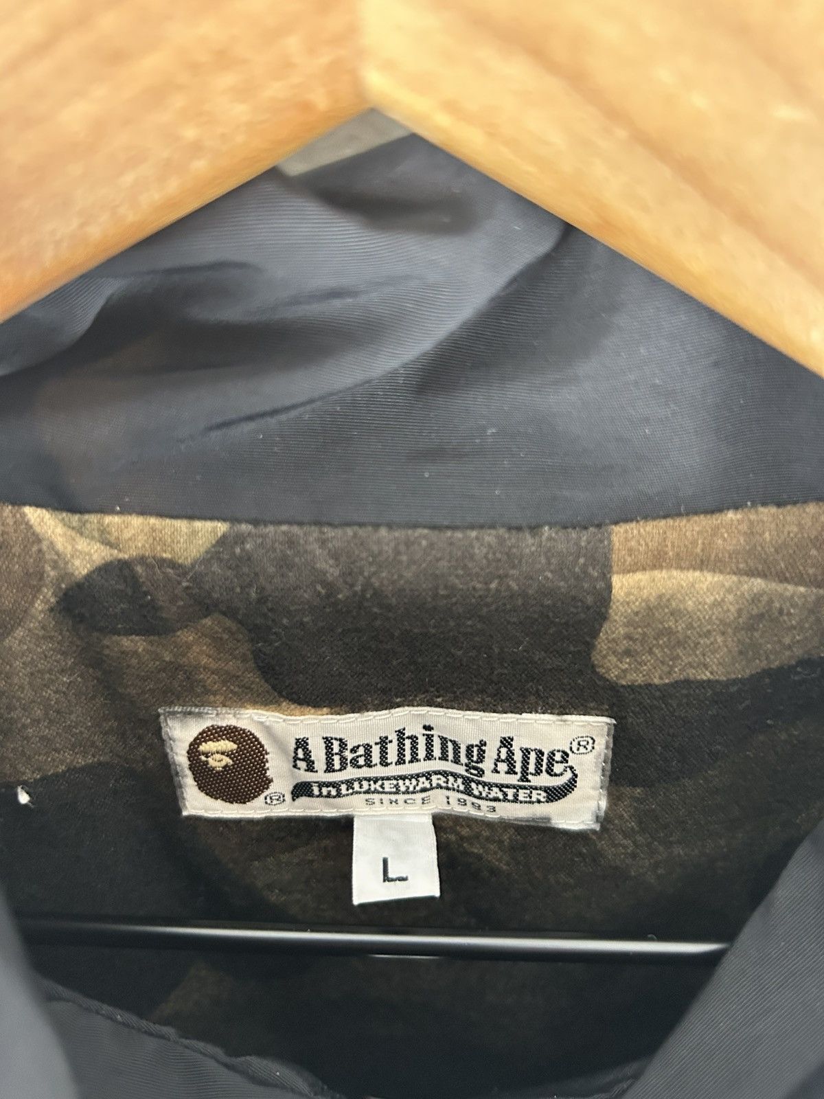 Bape OG Bape Nylon Drizzle Jacket Size US L / EU 52-54 / 3 - 6 Thumbnail