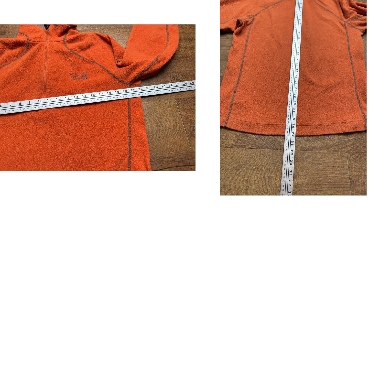 Mountain Hardwear Mountain Hardwear Men L Orange Fleece 1/4 Zip Pullover Polartec Lightweight Shirt Adult Large Orange Logo Pattern 90s Hunting Outdoor Travel Mens Size US L / EU 52-54 / 3 - 8 Thumbnail