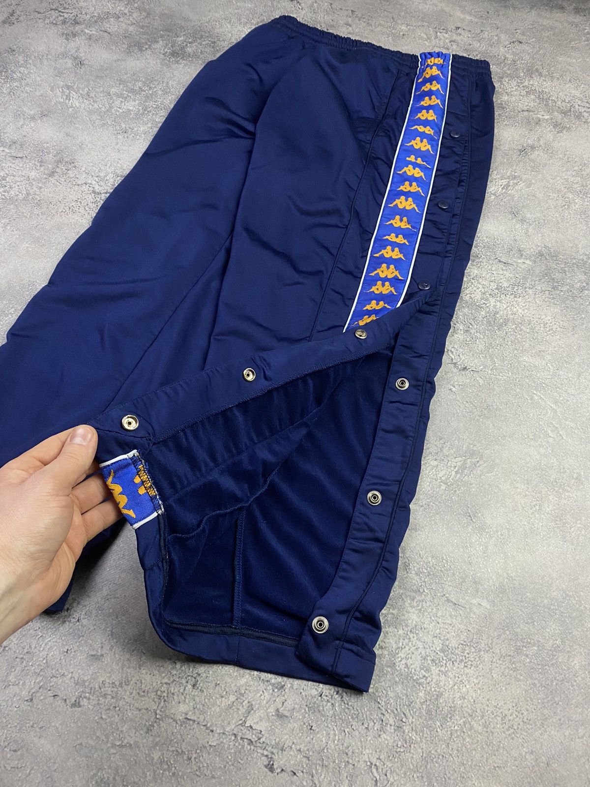 Kappa Vintage Kappa Lampas Track Pants Sweatpants Y2K Drill baggy Size US 31 - 11 Thumbnail