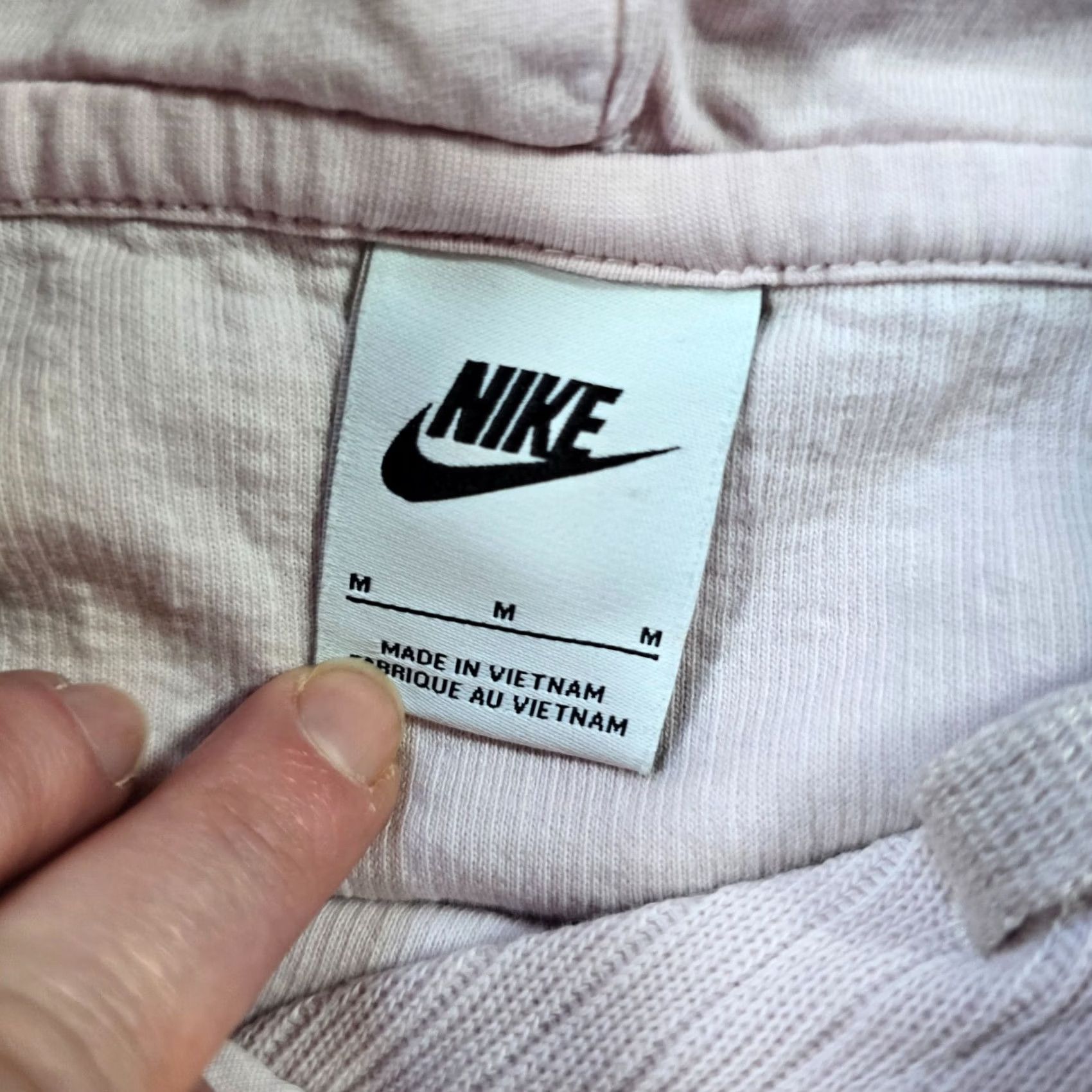 Nike Nike Sweatshirt Womens Medium Purple Hoodie Cropped Athletic Casual Ribbed Pullover Size M / US 6-8 / IT 42-44 - 5 Thumbnail