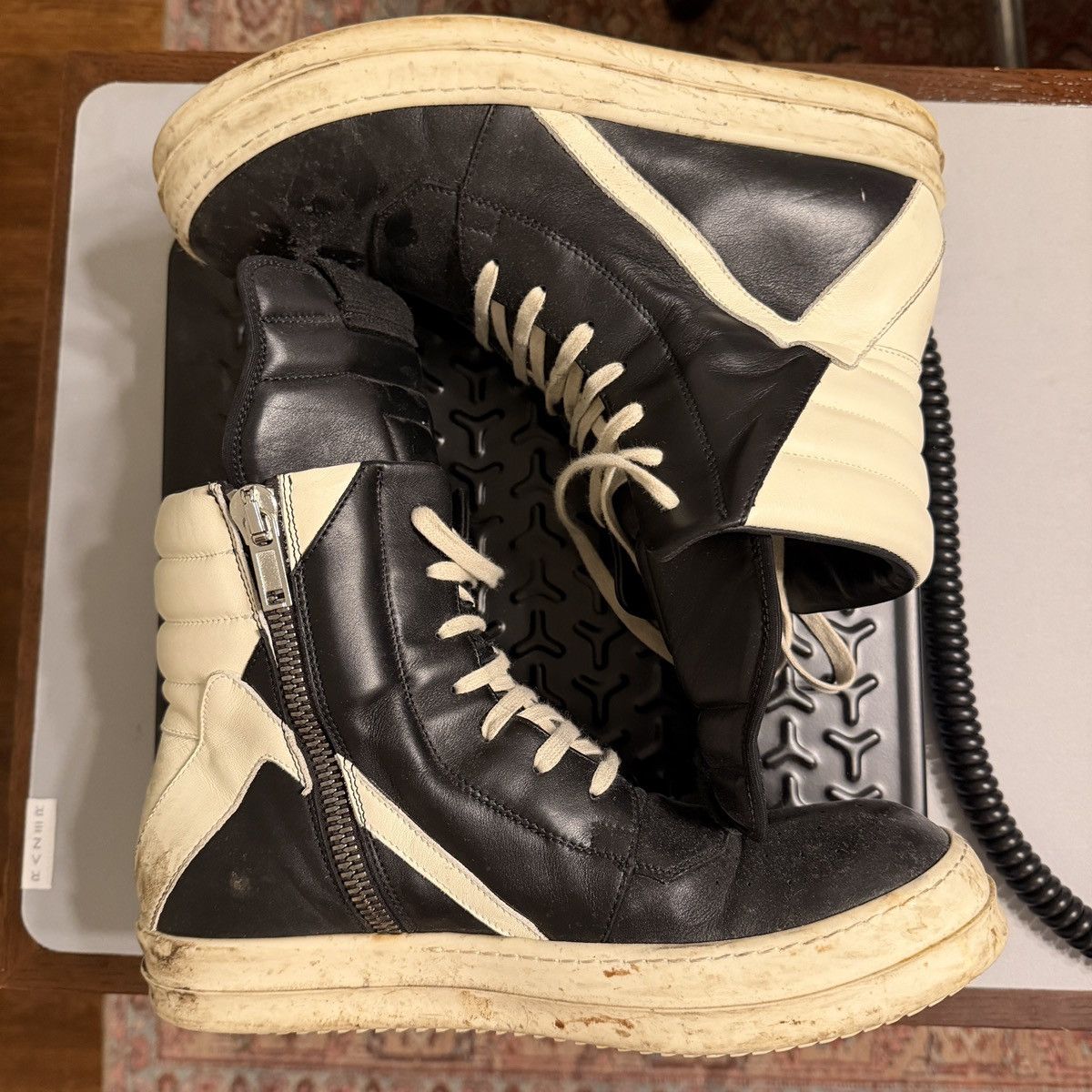 Rick Owens 2017 Rick Owens Geobaskets Size 42 | Grailed