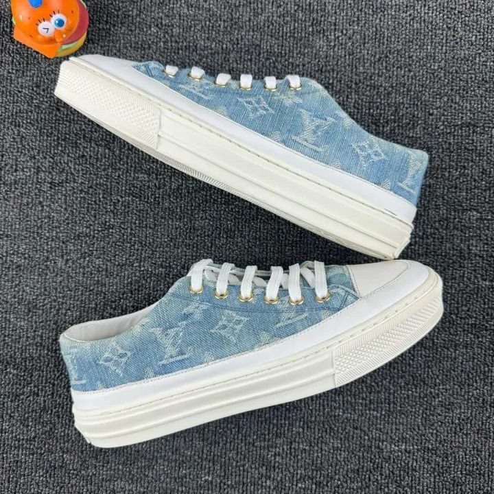 Louis Vuitton Louis Vuitton Stellar Casual Denim Sneakers -2508 Size US 6 / IT 36 - 4 Thumbnail