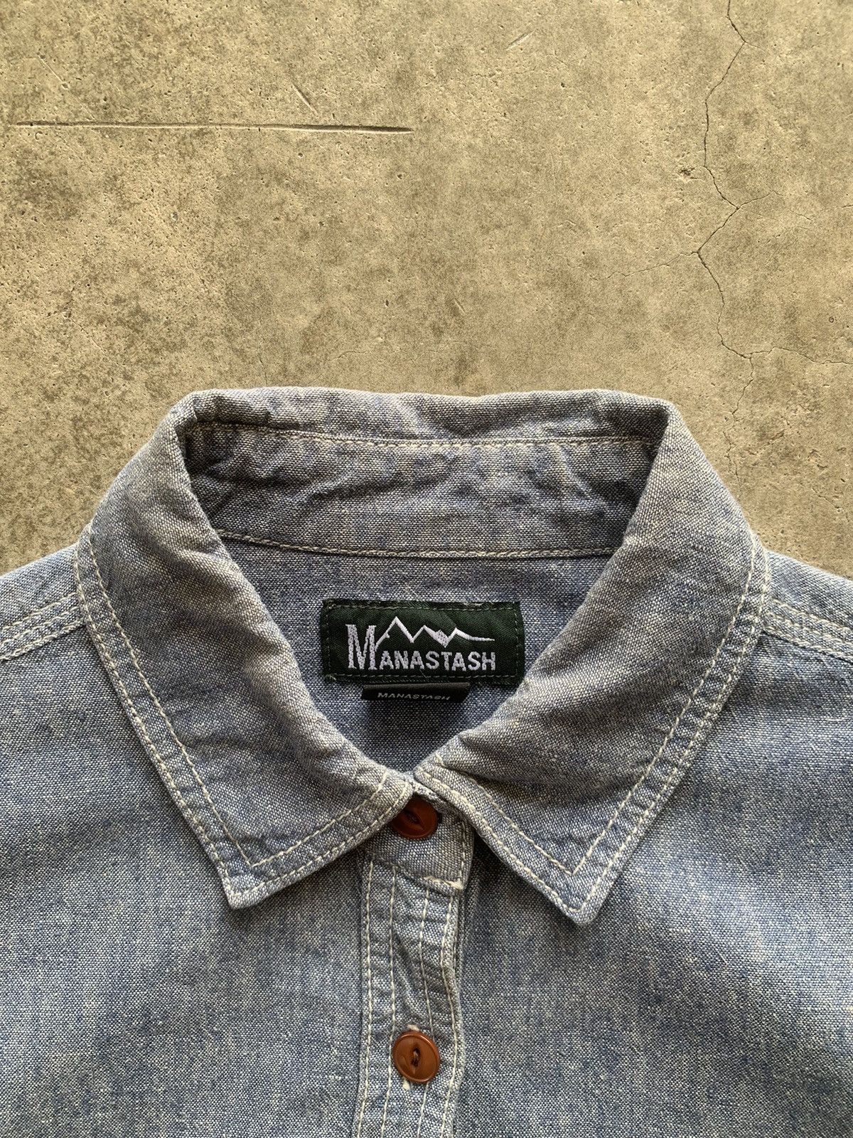 Manastash Manastash Hemp Button Long Sleeve Shirt Size S / US 4 / IT 40 - 8 Thumbnail