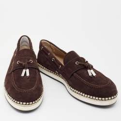 Dolce & Gabbana o1y0125 Flat Loafers in Dark Brown Size US 8 / EU 41 - 3 Thumbnail