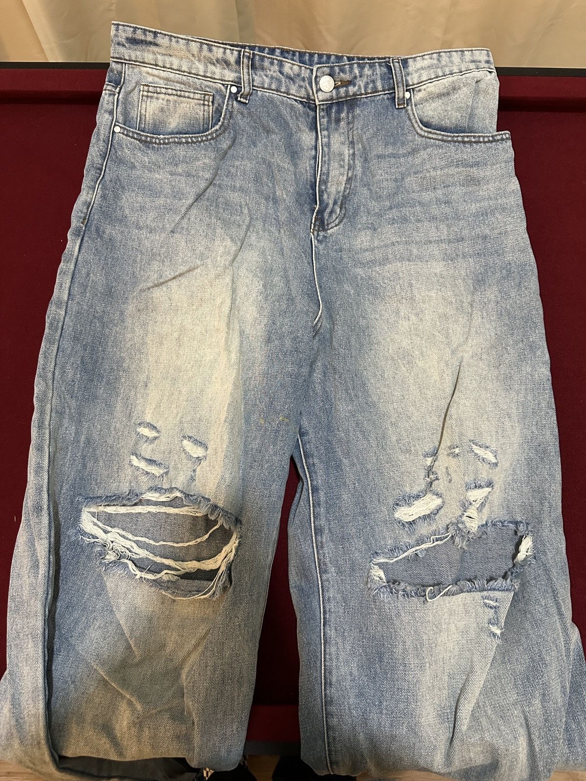 basketcase gallery Basketcase baggy distressed jeans Size US 36 / EU 52 - 1 Thumbnail