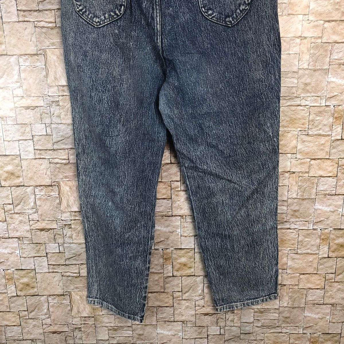 Japanese Brand × Vintage Long Happy Blue vintage faded Denim Pants #A112 Size US 30 / EU 46 - 14 Thumbnail