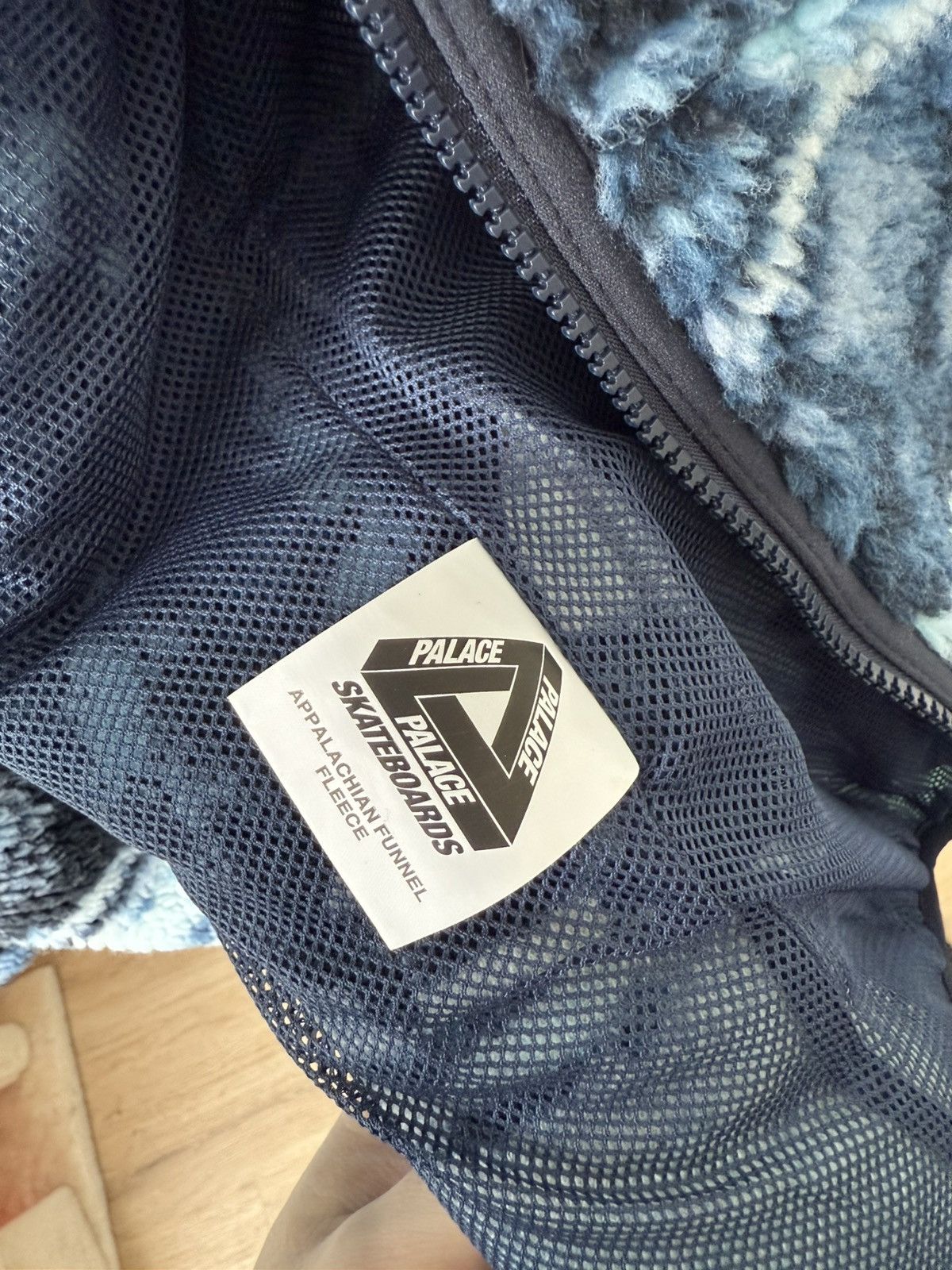Palace Palace Appalachian Funnel Fleece - Blue Size US L / EU 52-54 / 3 - 6 Thumbnail
