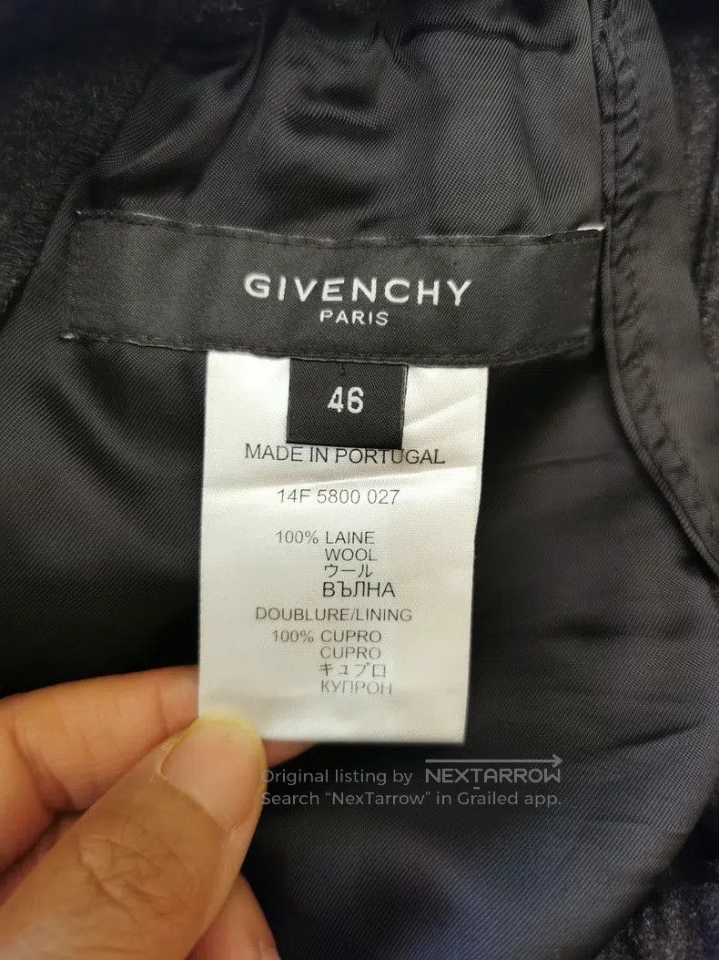 Givenchy Givenchy SizeM Men's Wool Blended Sweater Size US 29 - 3 Thumbnail