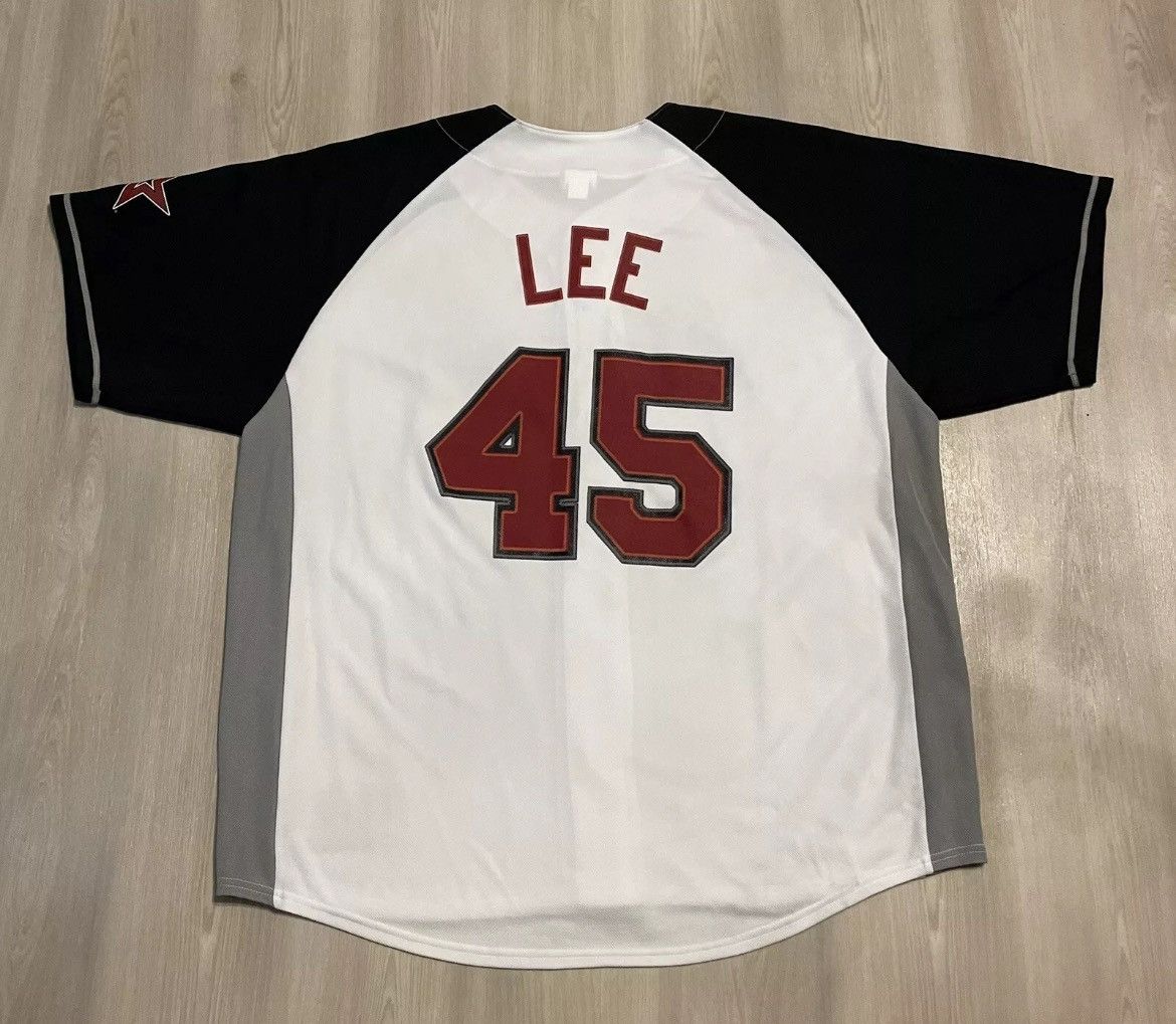 MLB × Vintage Vintage Houston Astros Carlos Lee Jersey Mens 2XL Size US XXL / EU 58 / 5 - 1 Thumbnail