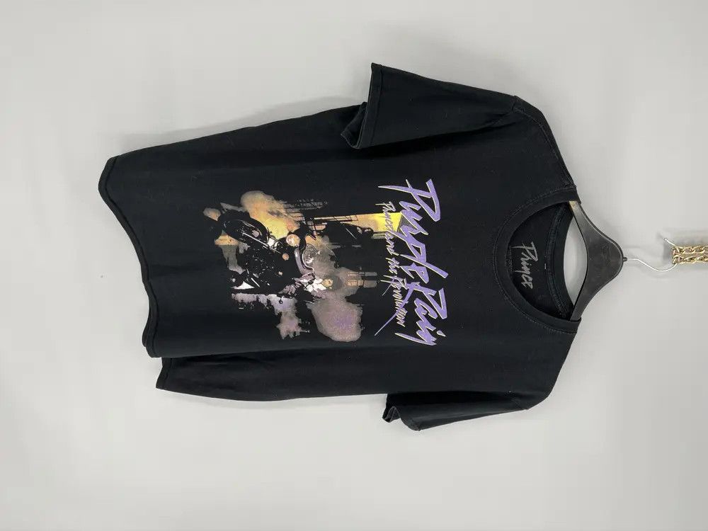 Band Tees × Vintage Vintage Purple Pain Prince T-Shirt Rare Streetwear Band Tee Size US L / EU 52-54 / 3 - 3 Thumbnail