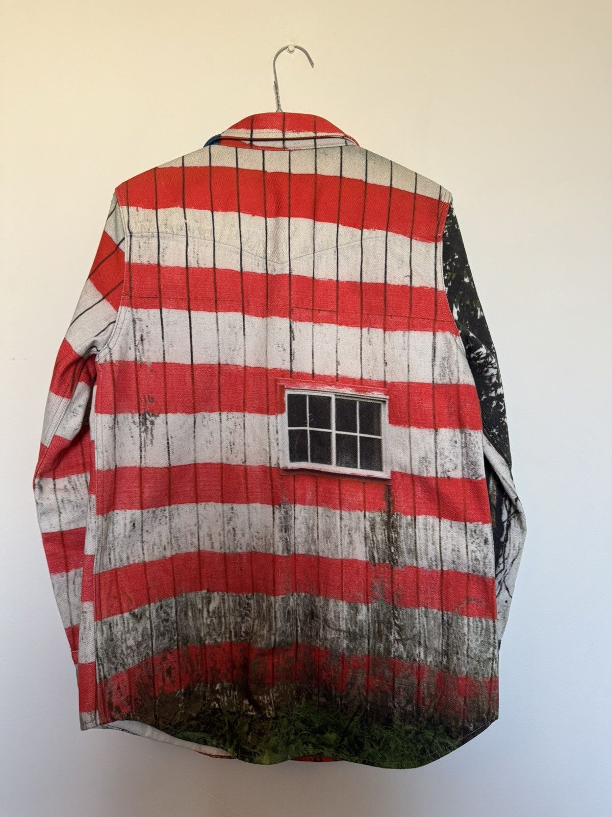 Raf Simons Raf Simons x CK EST. 1978 Americana Landscape Denim Jacket Size US M / EU 48-50 / 2 - 6 Thumbnail