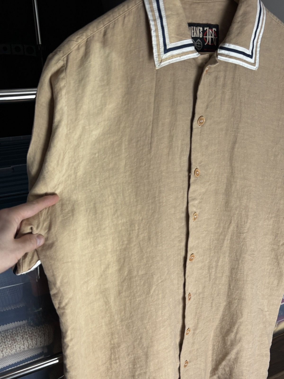 Jean Paul Gaultier Jean Paul Gaultier Archive Linen Button Up Shirt Vintage 90s Size US M / EU 48-50 / 2 - 7 Thumbnail