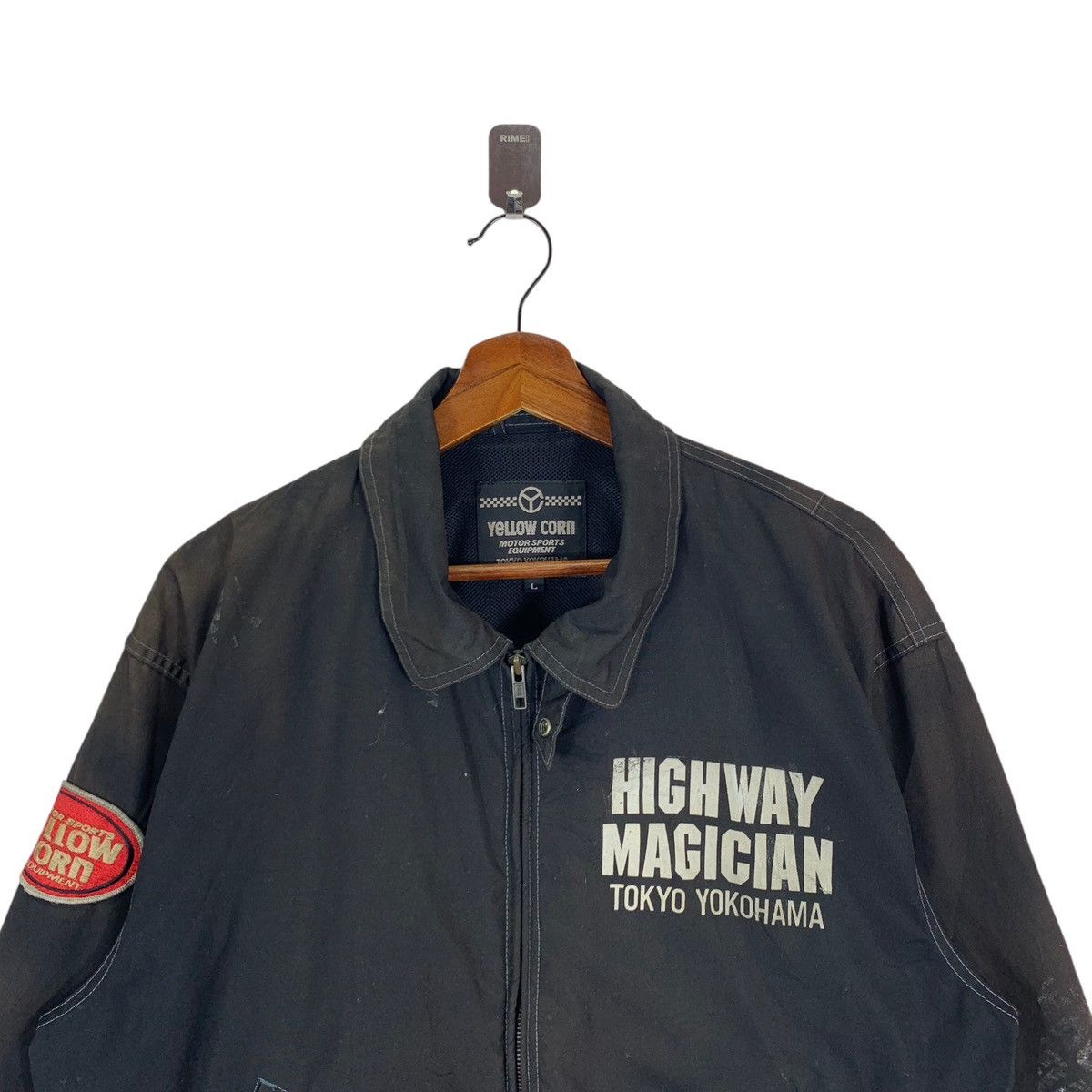 Vintage × YELLOW CORN Vintage Yellow Corn Highway Magician Tokyo Yokohama Racing Size US L / EU 52-54 / 3 - 4 Thumbnail
