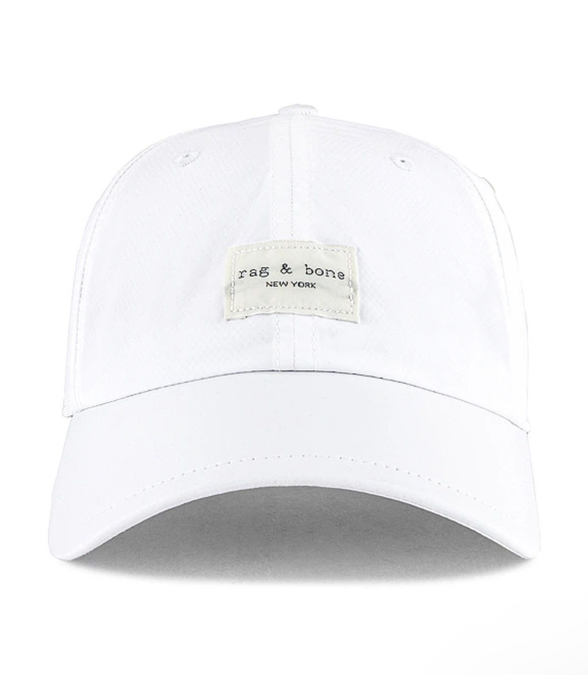 Rag & Bone Rag & Bone Addison Baseball Cap in Antique White One Size Size ONE SIZE - 3 Thumbnail