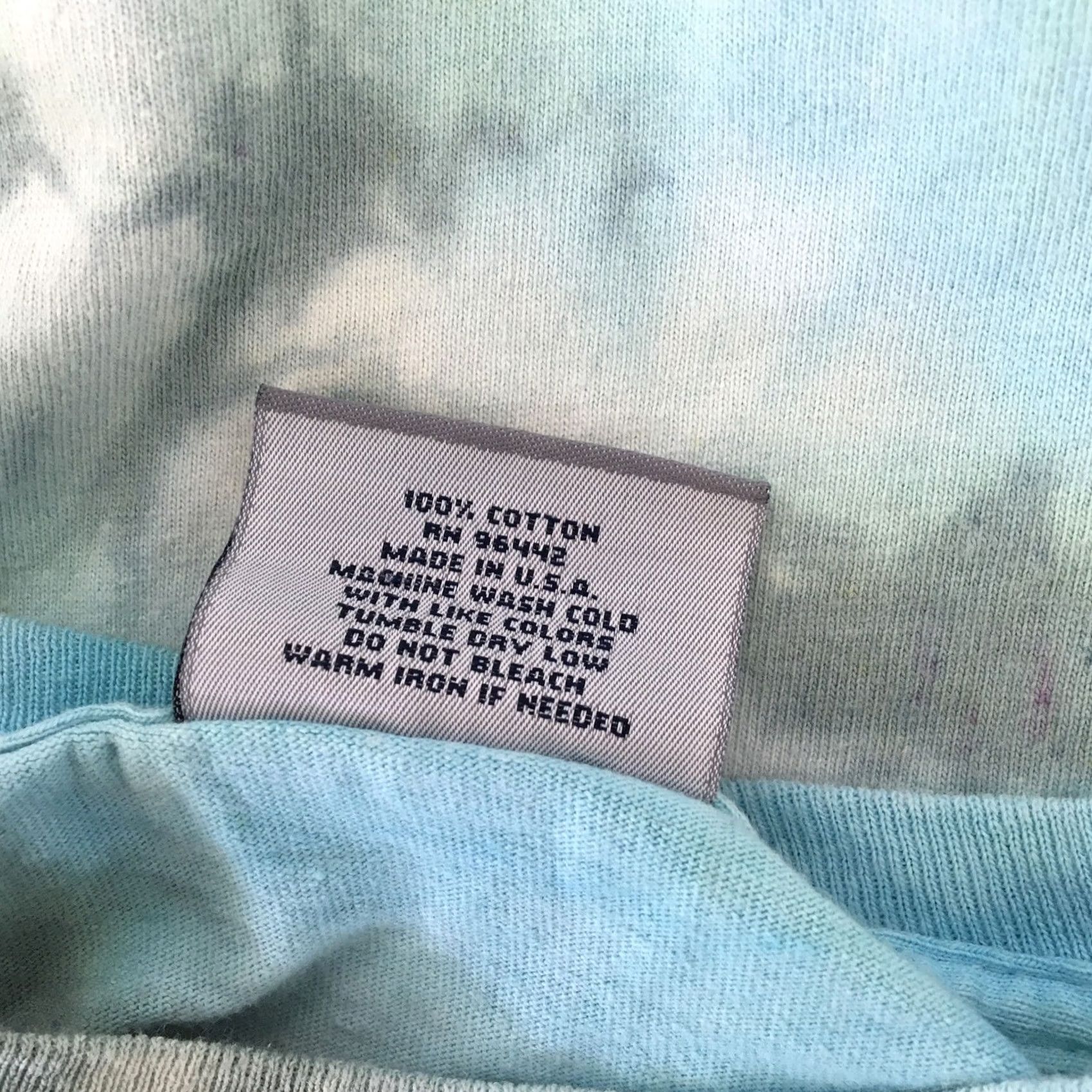 Vintage VTG 90s MASTER P No Limit Soldier Gear Records Tie Dye T-Shirt Street Wear XL Size US L / EU 52-54 / 3 - 6 Thumbnail