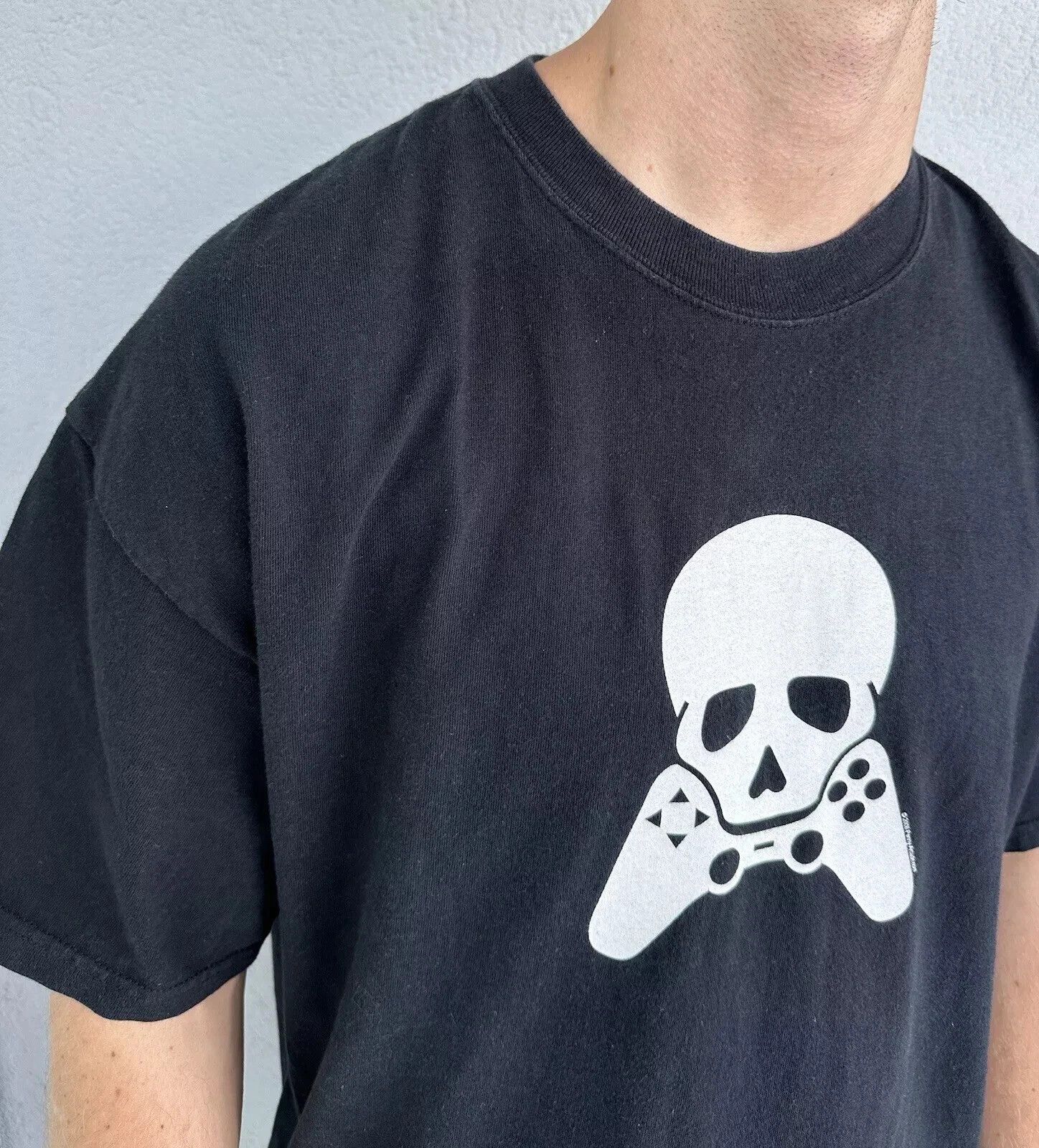 Hanes VINTAGE 2000s PENNY ARCADE PAX FADED SHIRT SKULL GAME PROMO Size US XL / EU 56 / 4 - 4 Thumbnail