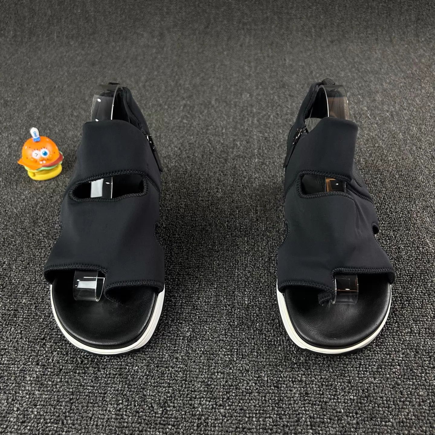 Hermes Hermes Black Sandals Size 41.5 (Gently Used, Minimal Logo) Size US 8.5 / EU 41-42 - 2 Thumbnail